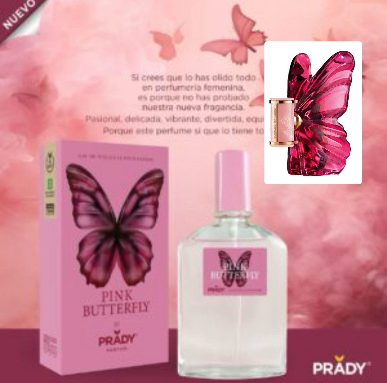 COLONIA PINK BUTTERFLY – PRADY