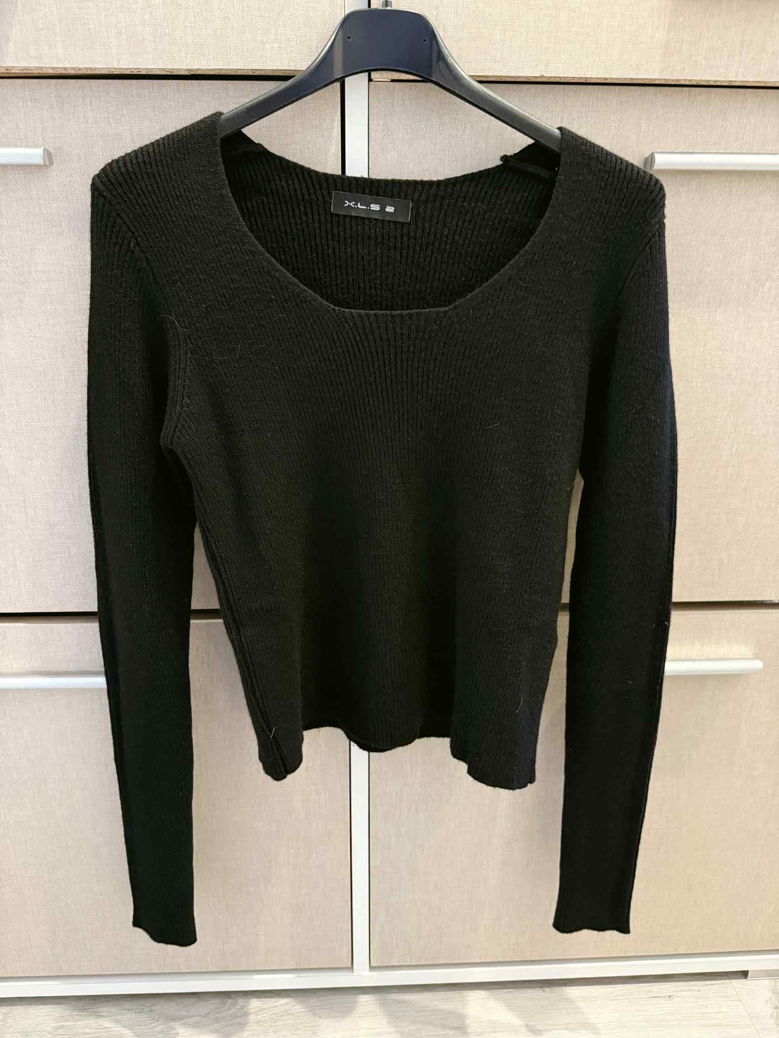 JERSEY PUNTO CANALÉ NEGRO