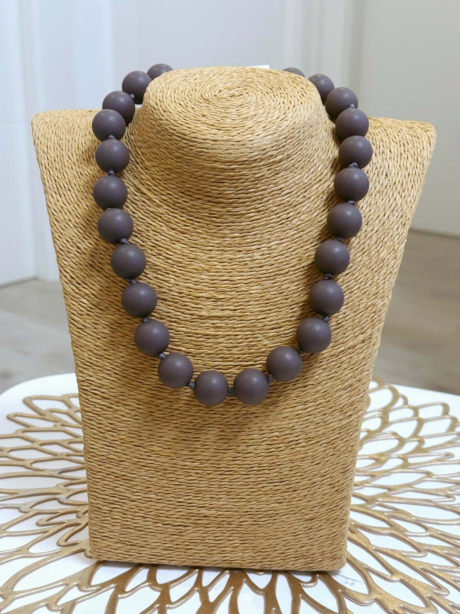 COLLAR VILMA TAUPE