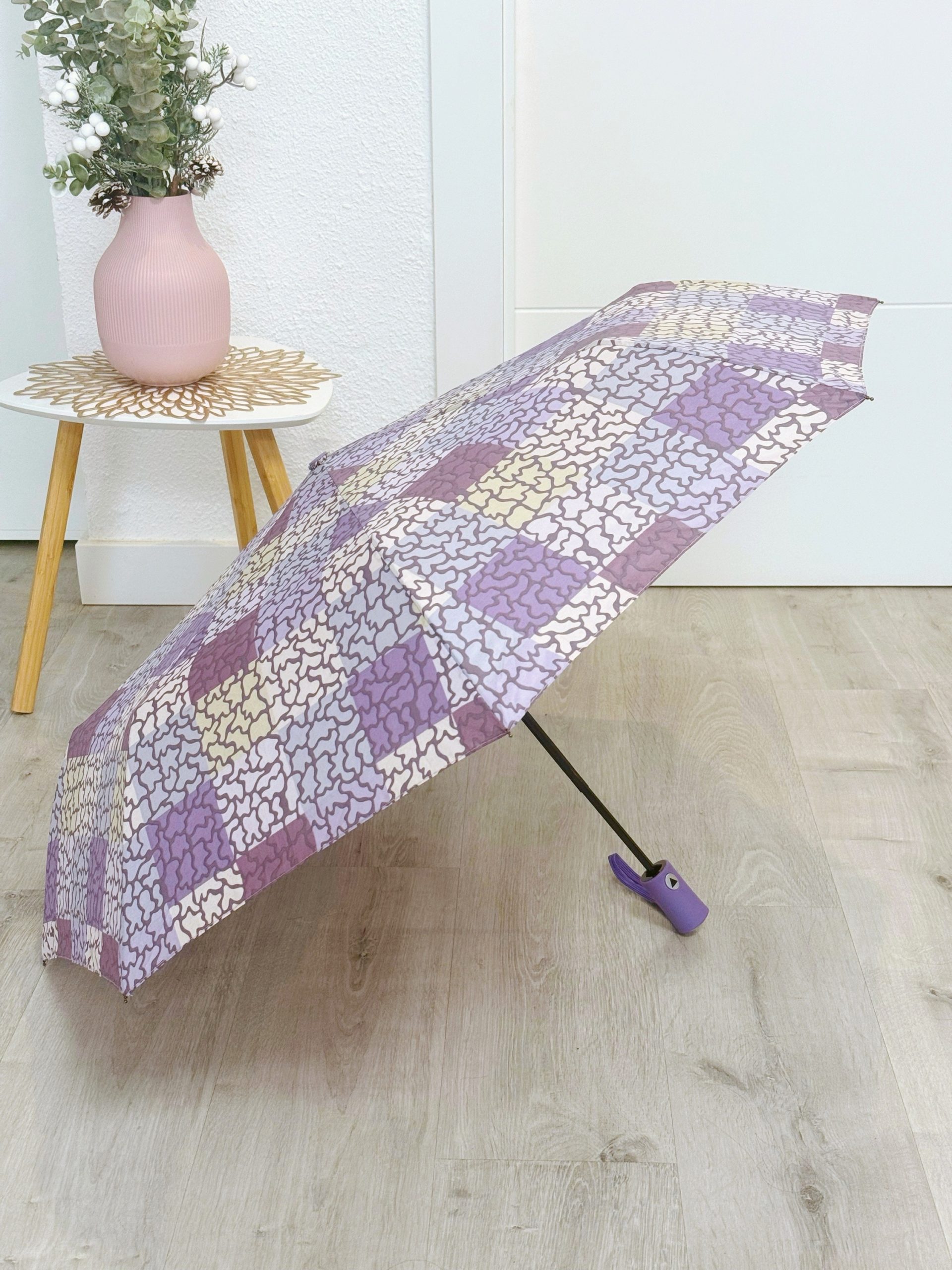 PARAGUAS OSITO MALVA