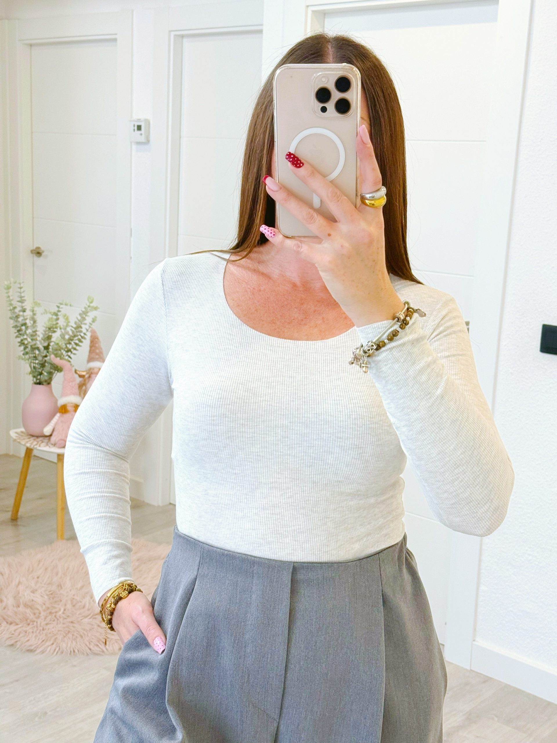 CAMISETA TÉRMICA CANALÉ GRIS