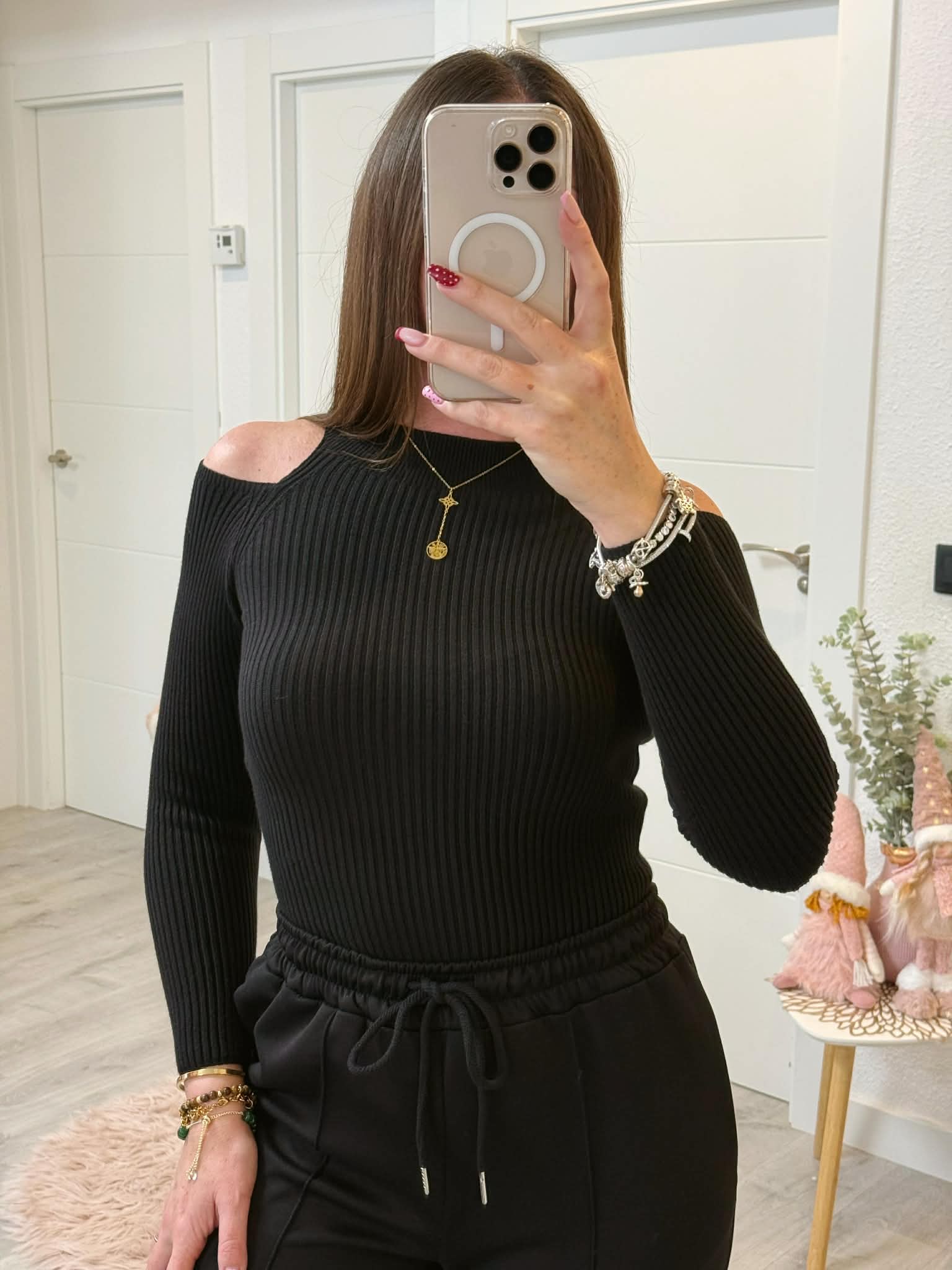 JERSEY PUNTO CANALÉ CHLOE DOS COLORES