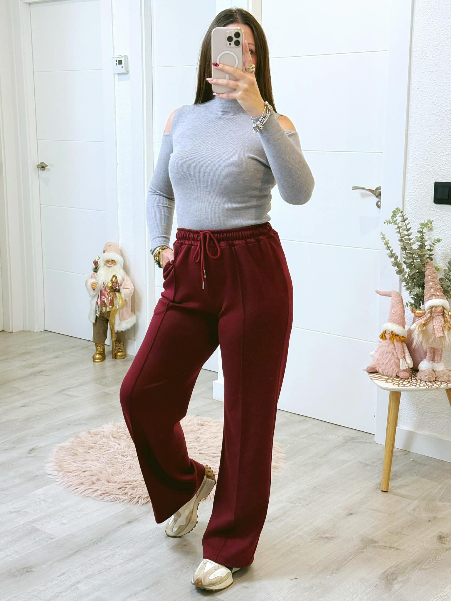 PANTALÓN SARA GRANATE