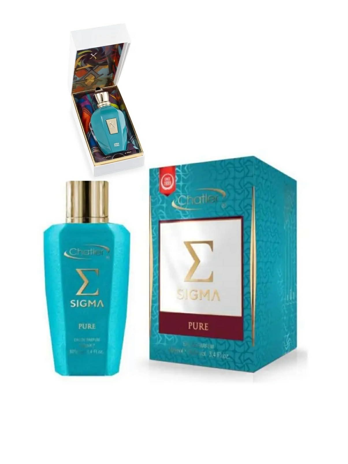 PERFUME SIGMA PURE UNISEX 100ml - CHATLER