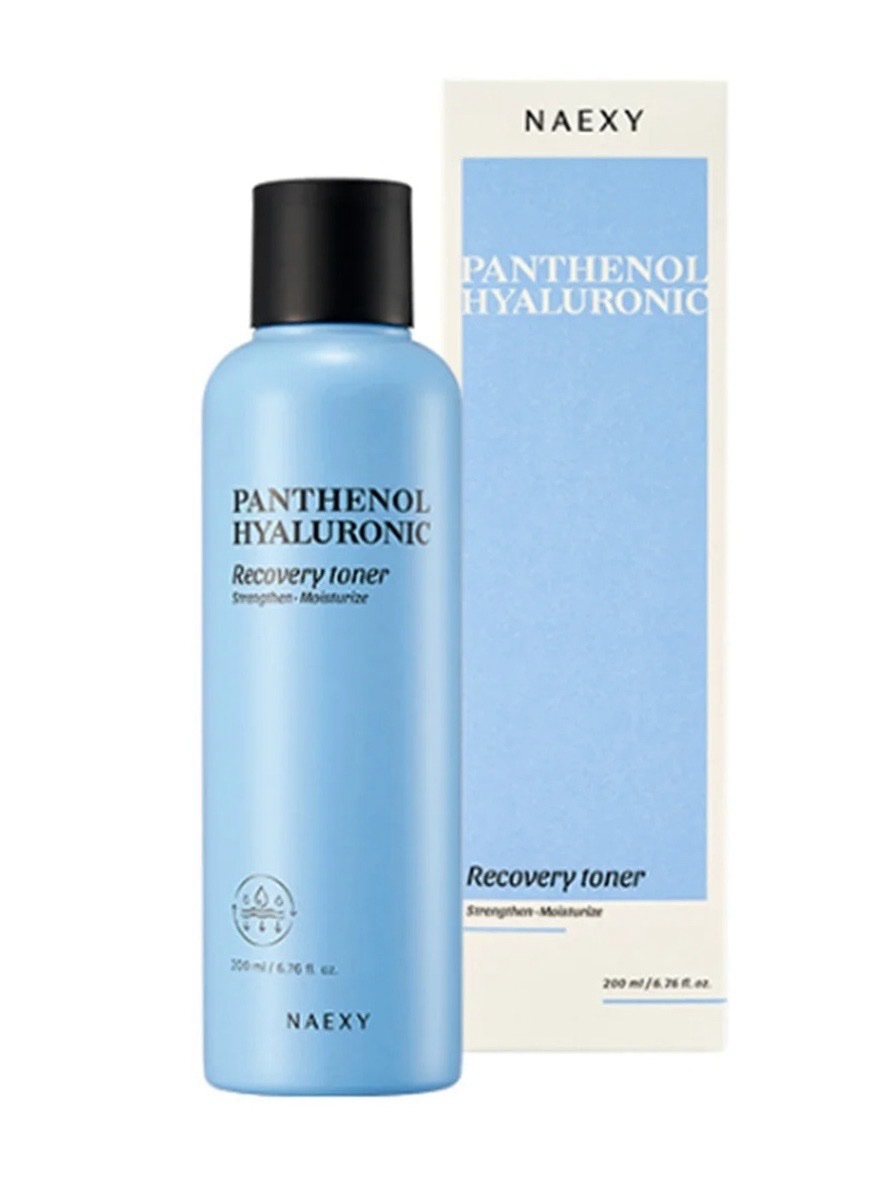 TÓNICO RECUPERADOR DE PANTHENOL Y ÁCIDO HYALURÓNICO 200ml - NAEXY (Cosmética Coreana)