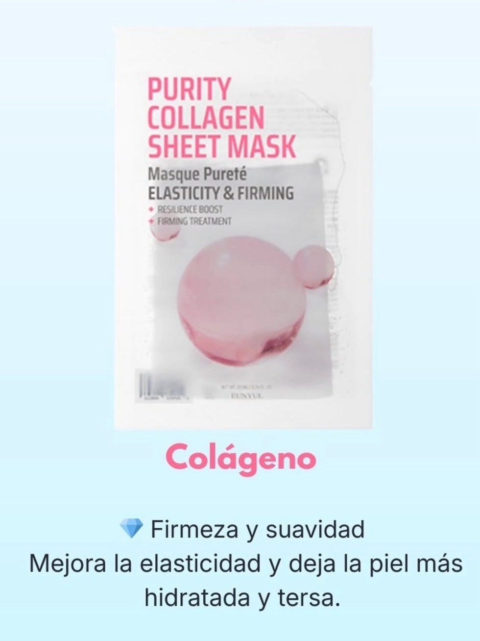 SHEET MASK COLÁGENO