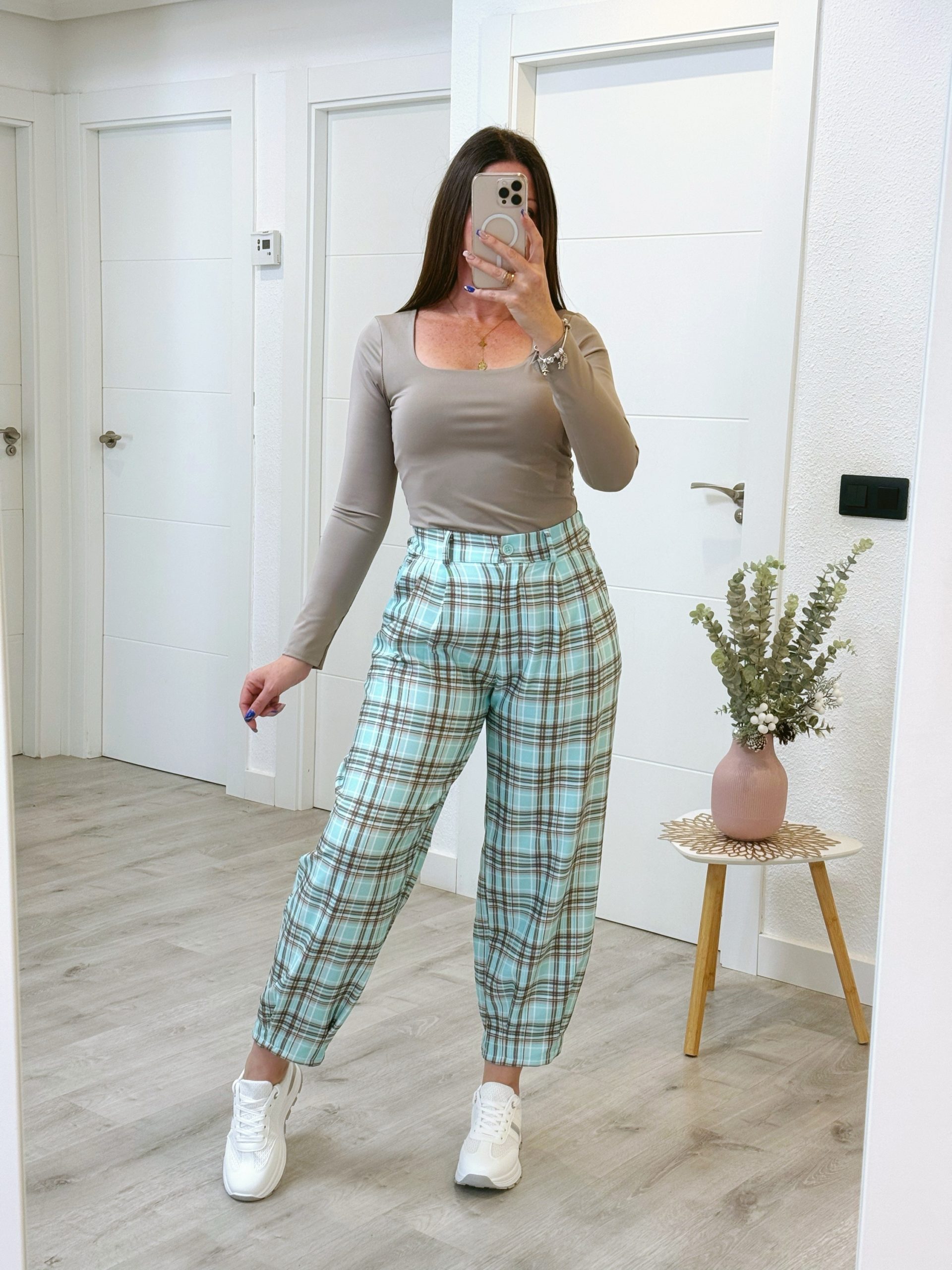 PANTALÓN CUADROS TUQUESA