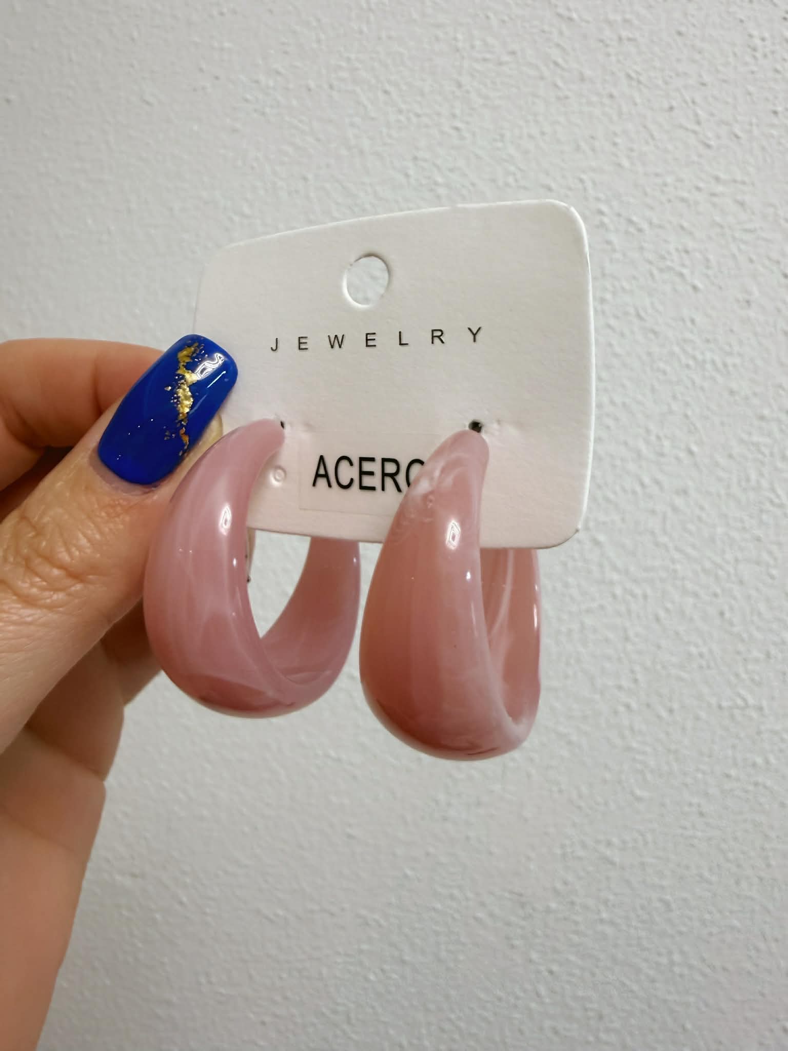 PENDIENTES ARO ROSAS