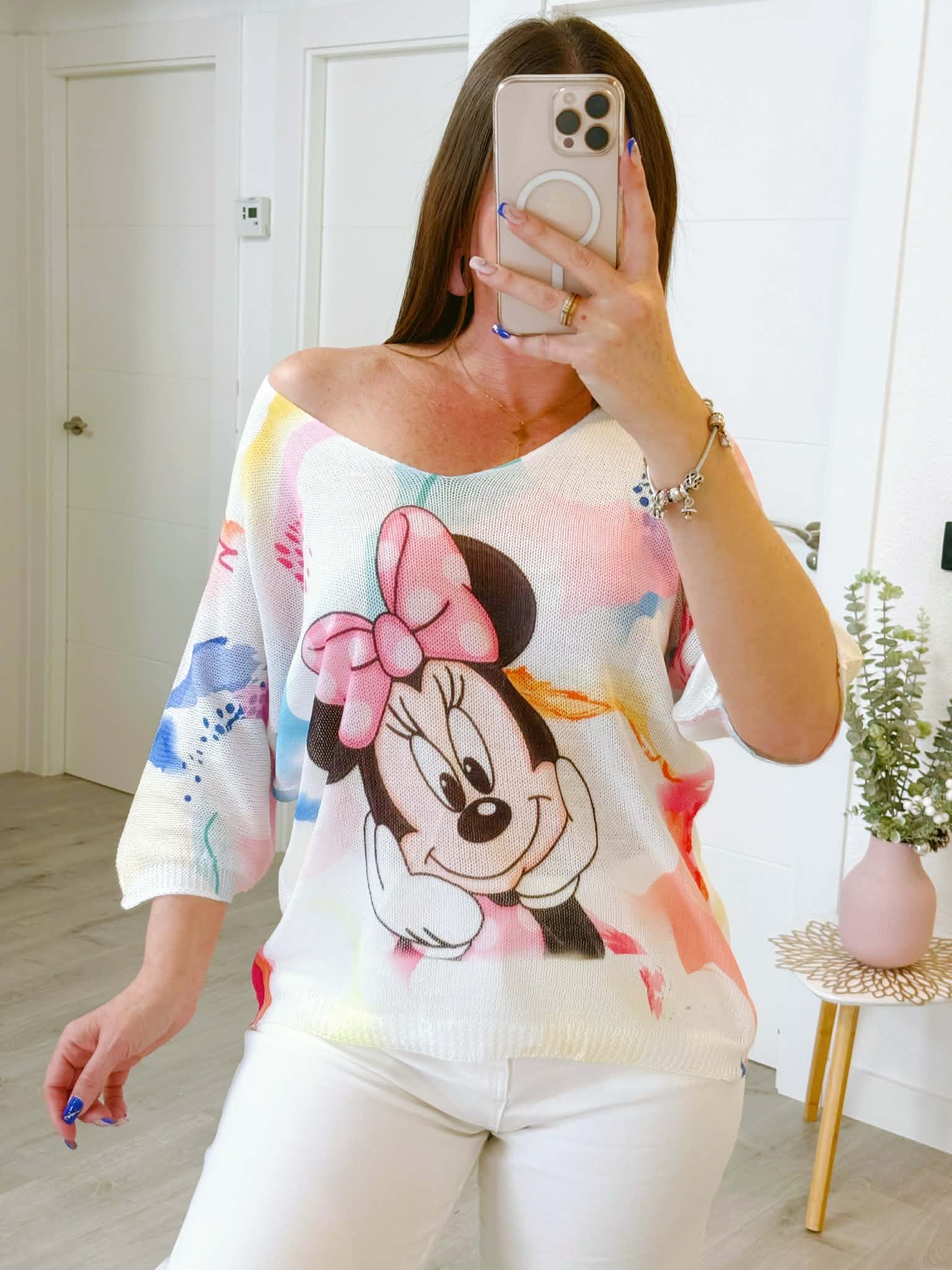SUÉTER HILO MINNIE
