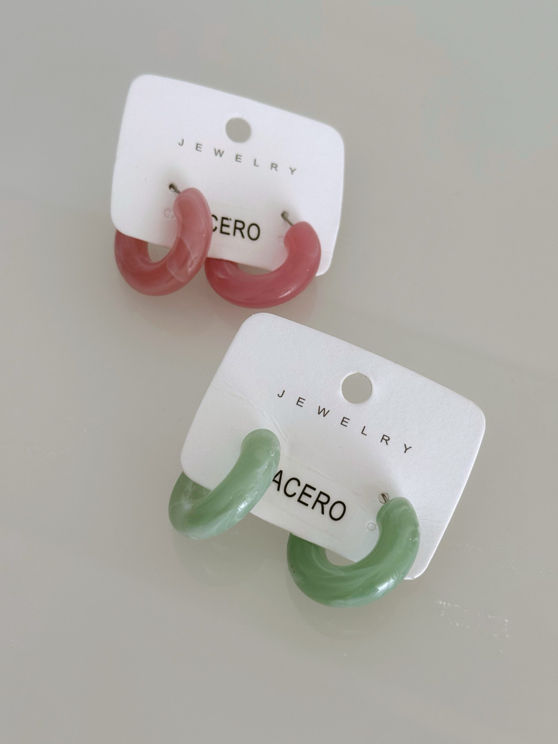 PENDIENTES ARO COLOR PEQUEÑOS