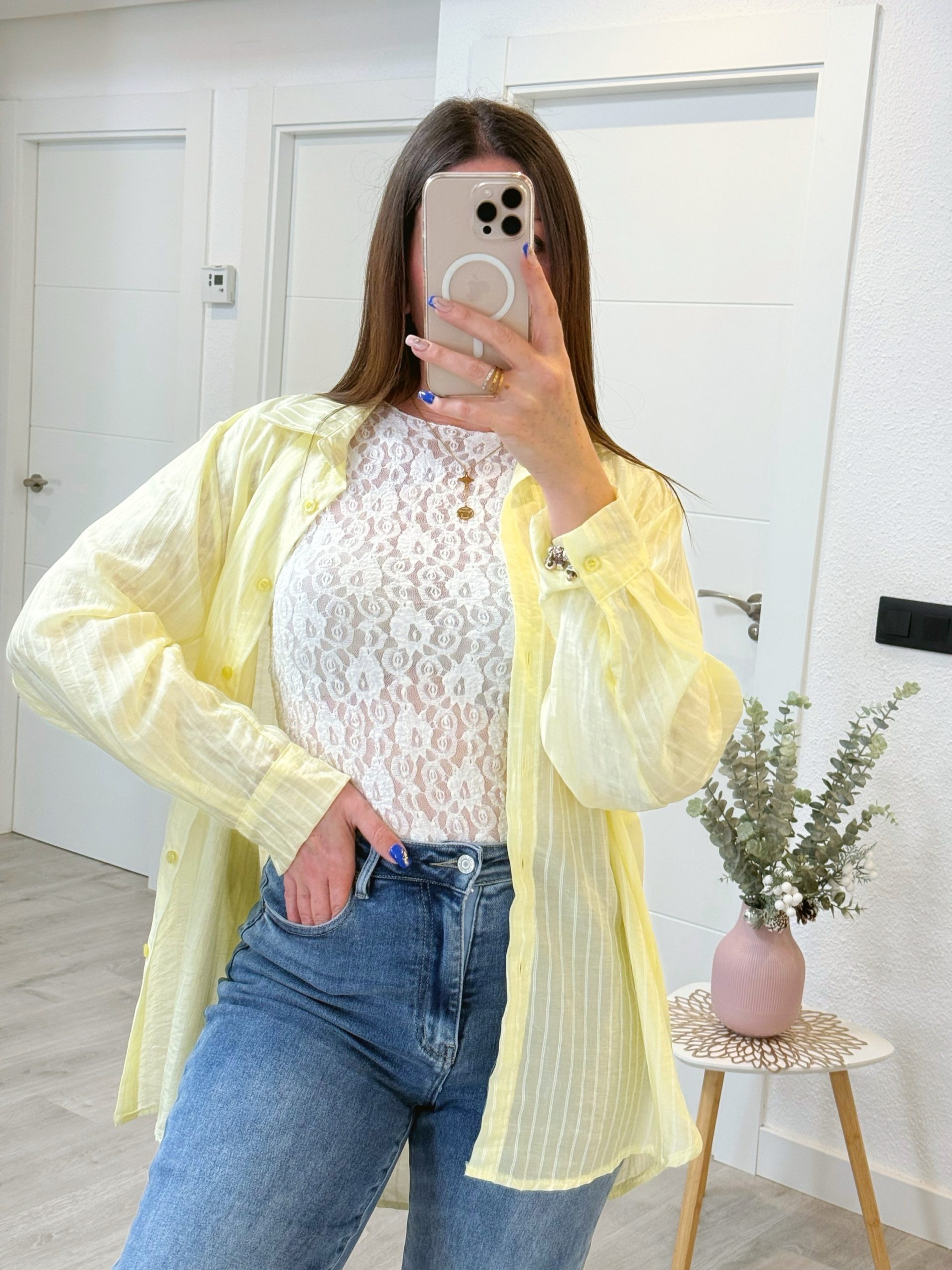 CAMISA CLARA AMARILLA