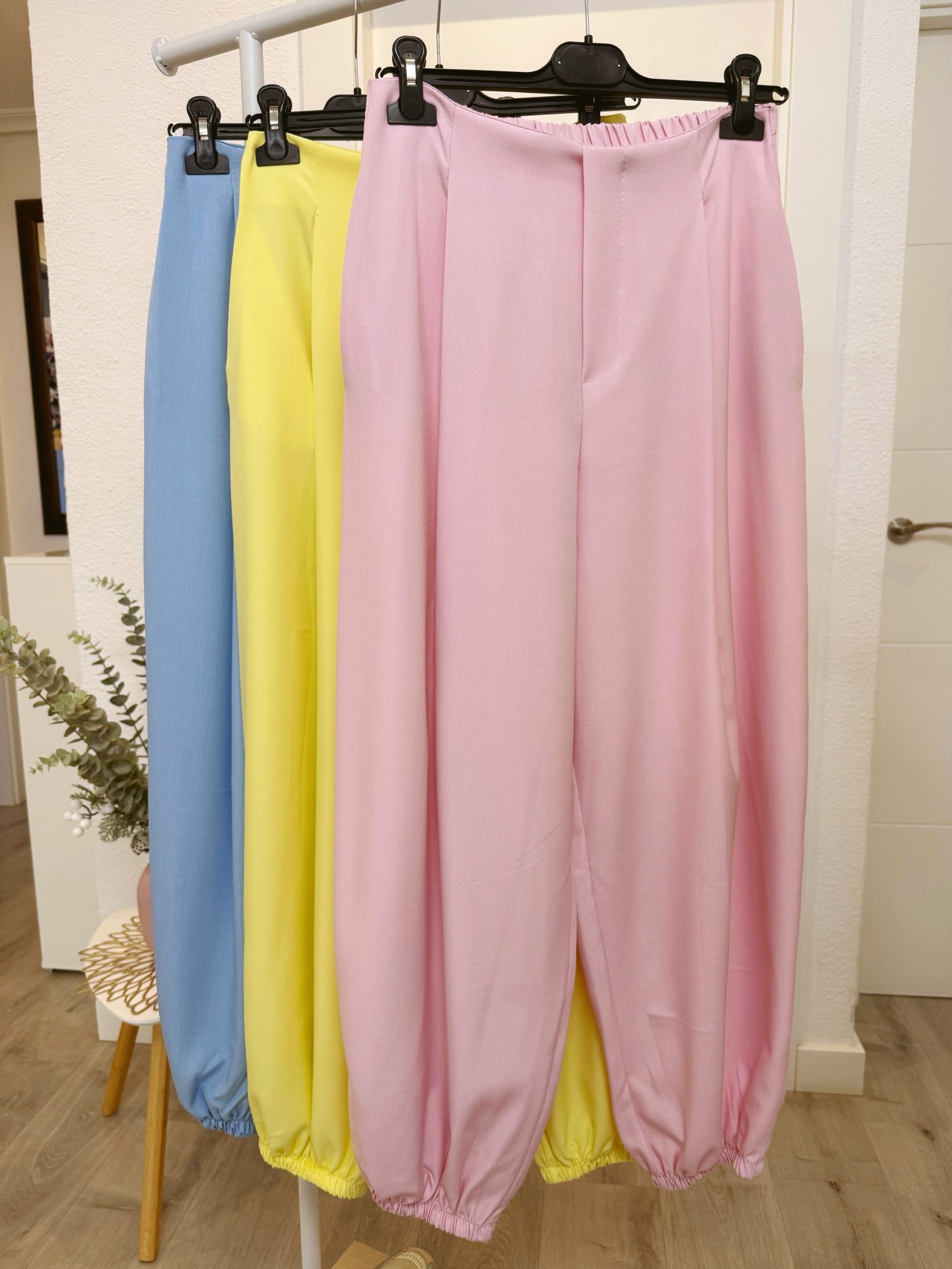 PANTALÓN GLOBO ROSA