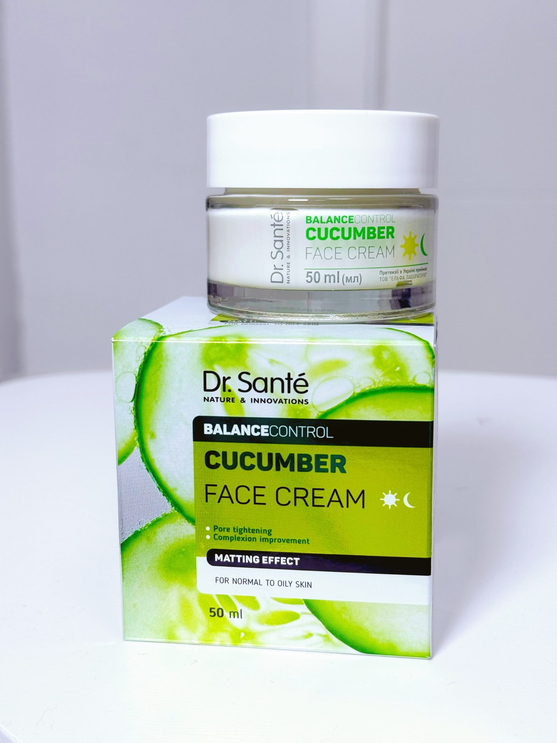 CREMA MATIFICANTE DE PEPINO - DR. SANTÉ