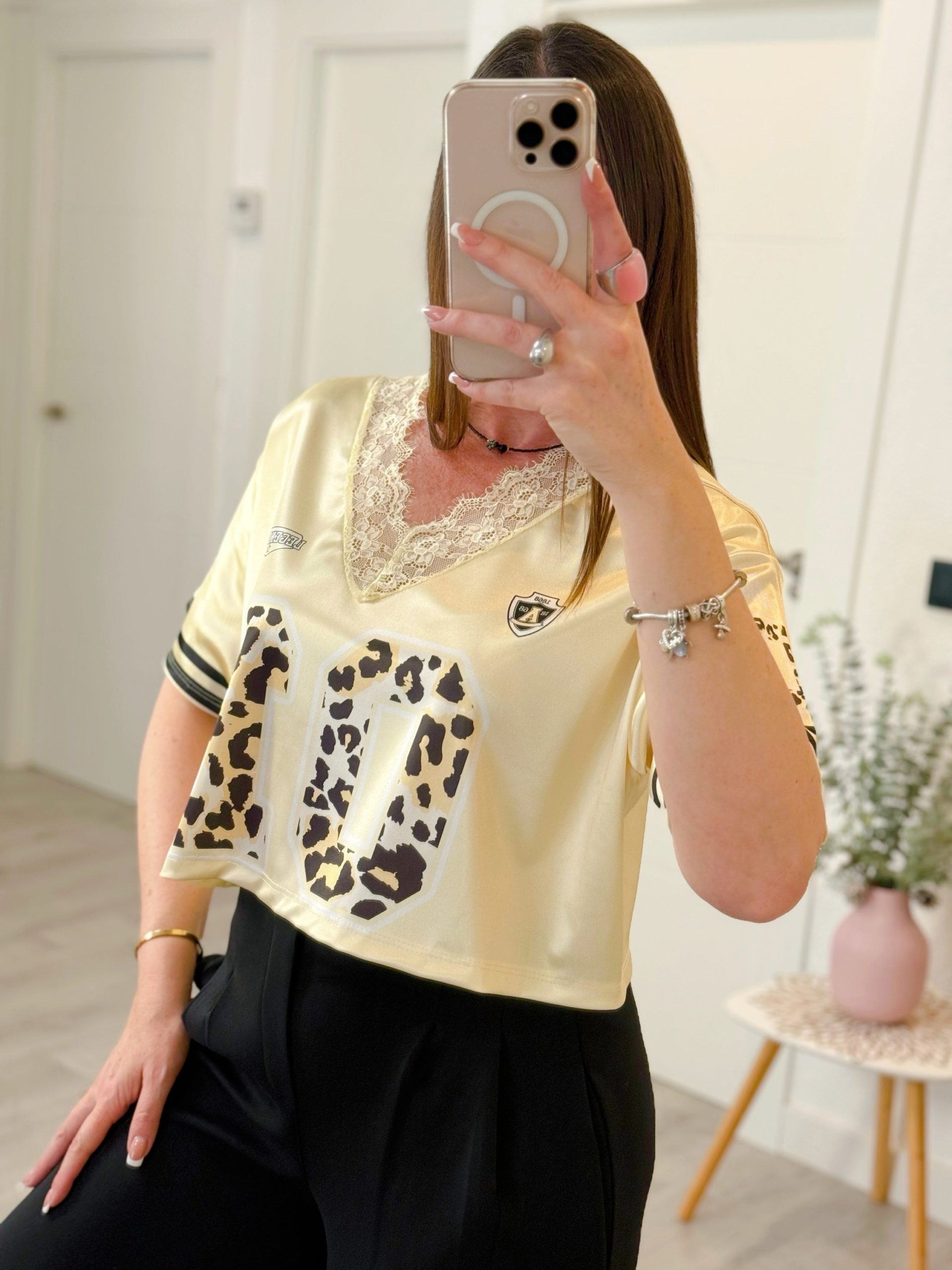 CAMISETA 10 AMARILLA