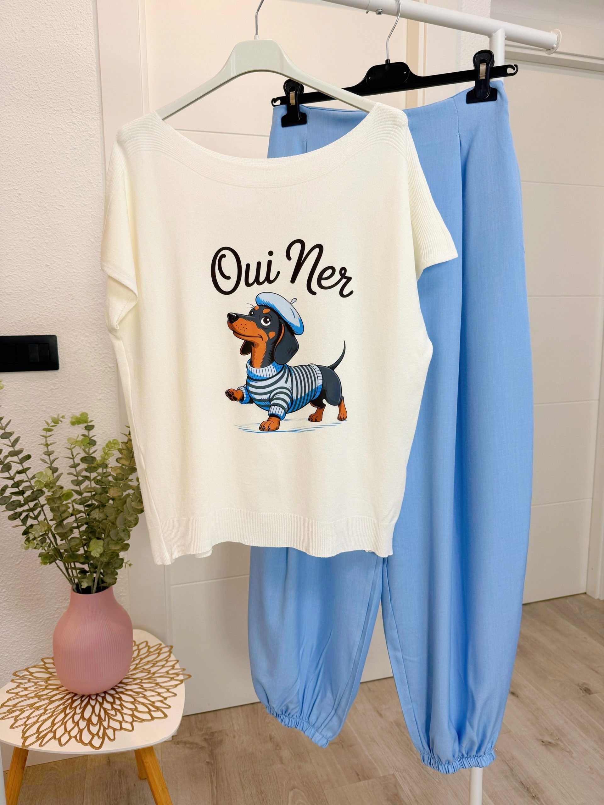 SUÉTER HILO DOG AZUL