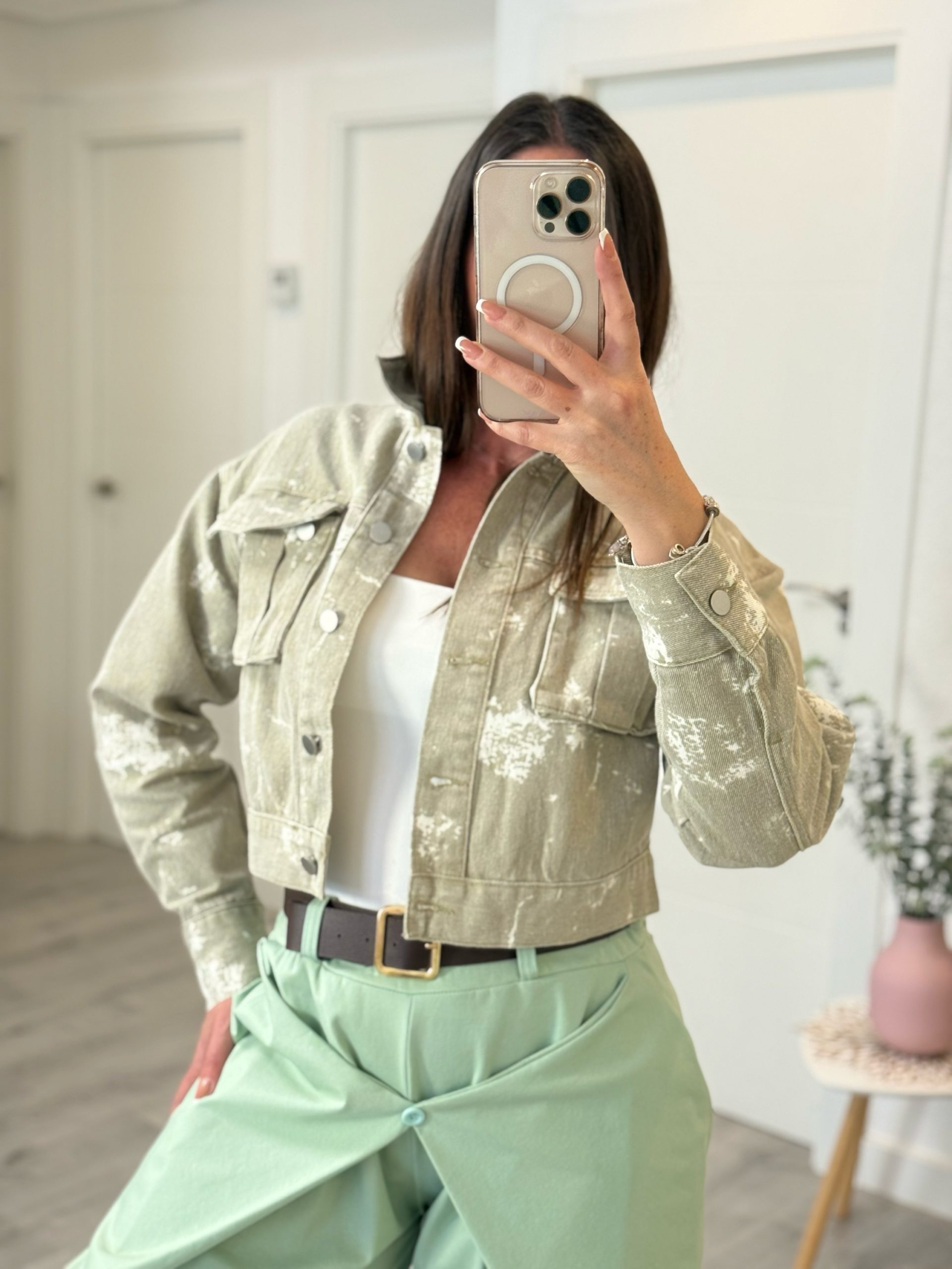 CHAQUETA VAQUERA BEIGE