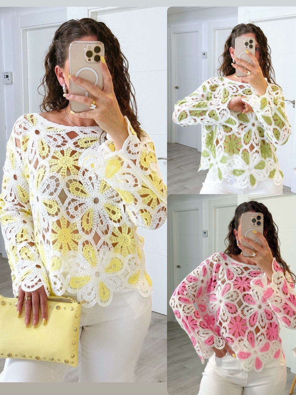 CAMISETA CALADA FLORES
