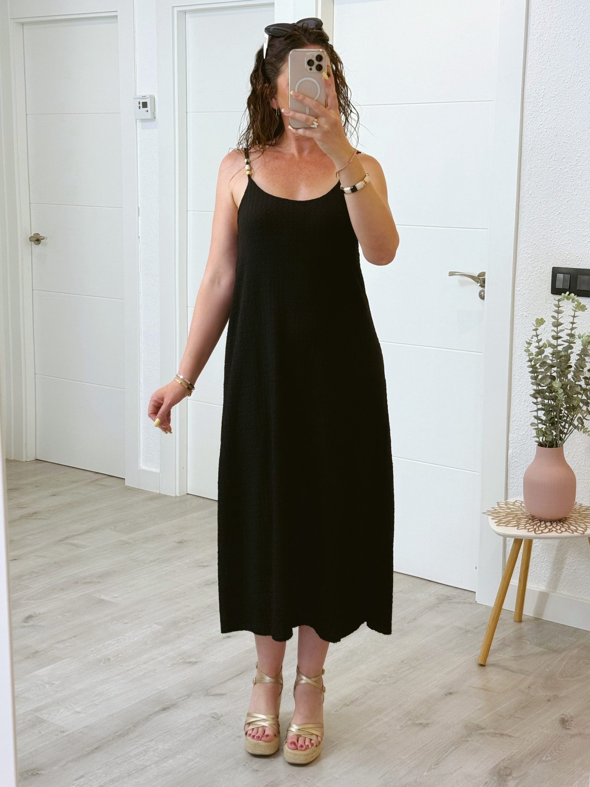 VESTIDO BAMBULA NEGRO