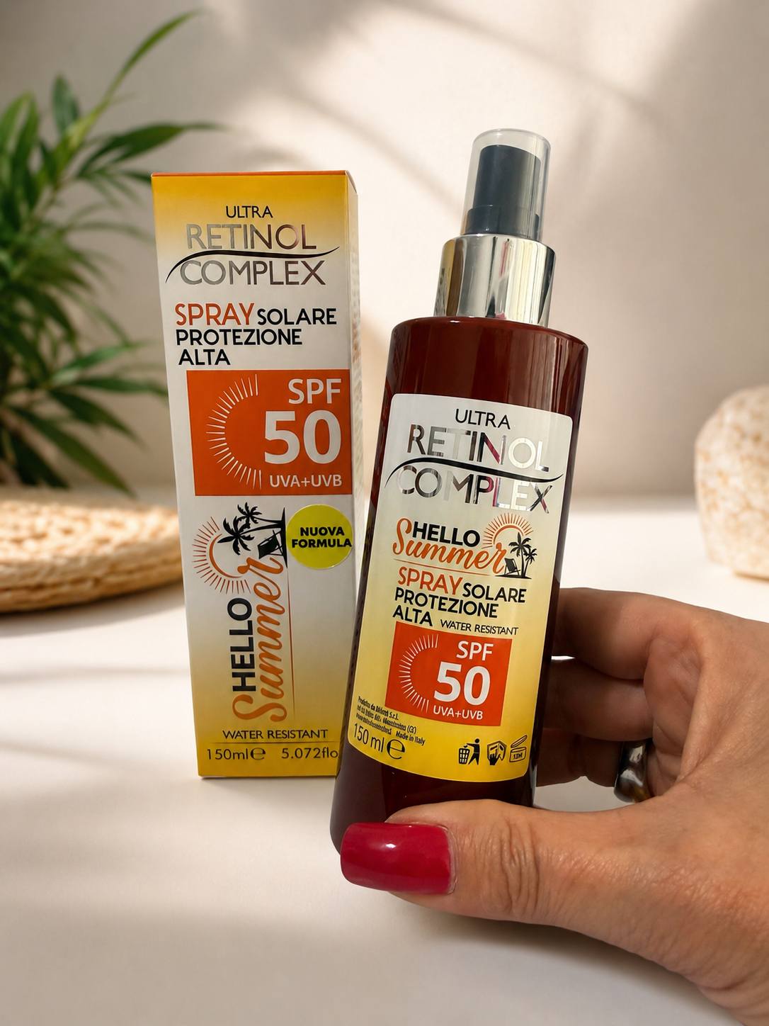 SPRAY SOLAR SPF50 - RETINOL COMPLEX