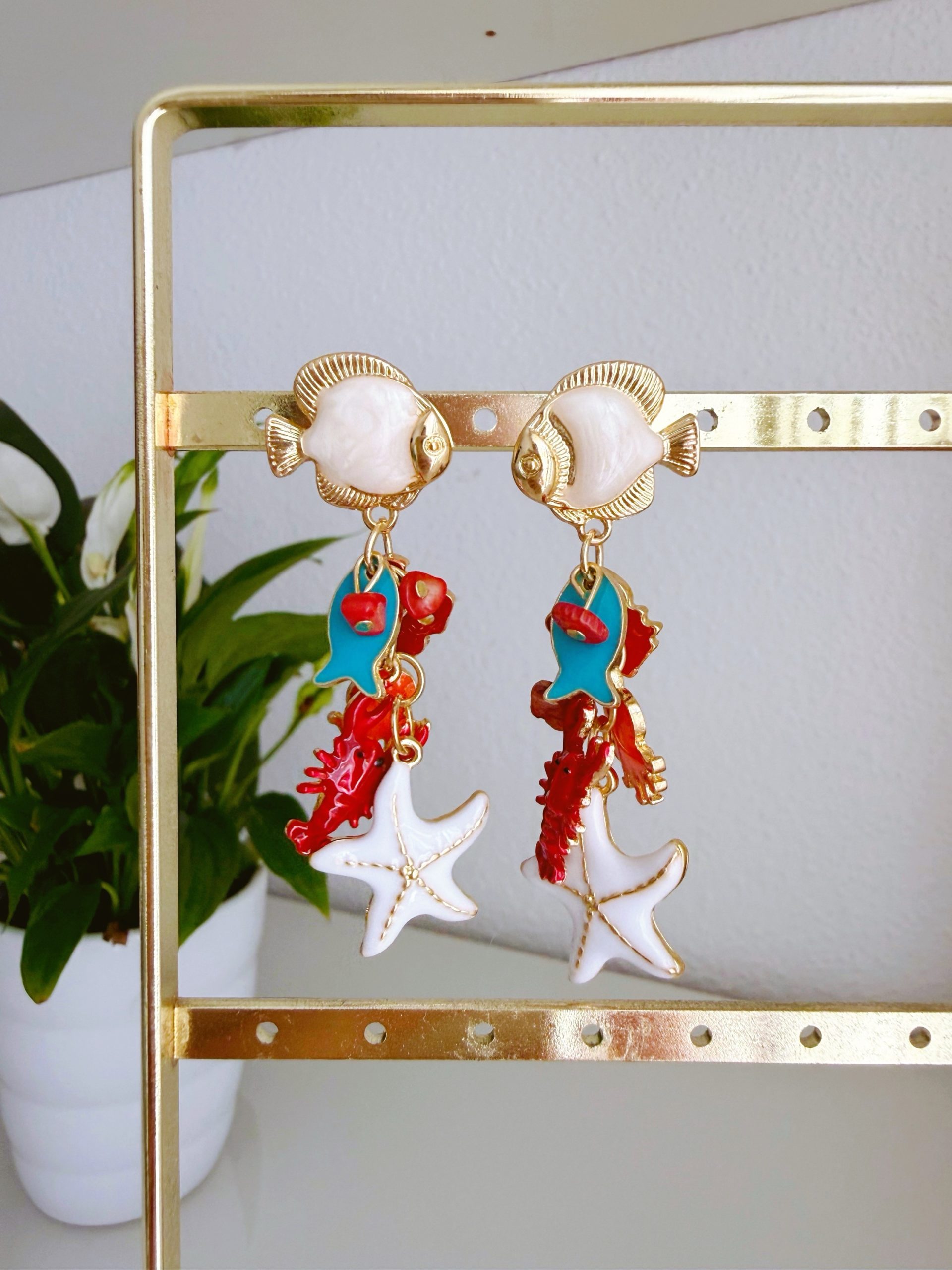 PENDIENTES PEZ  - GOLFI