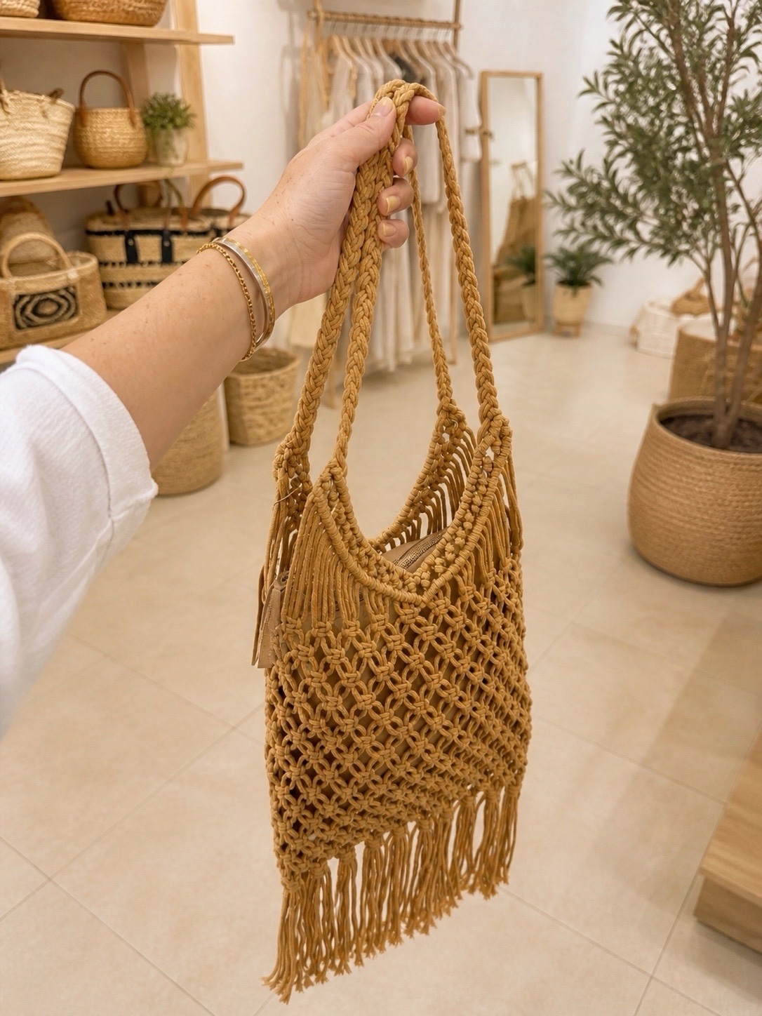 BOLSO CUERDA FLECOS