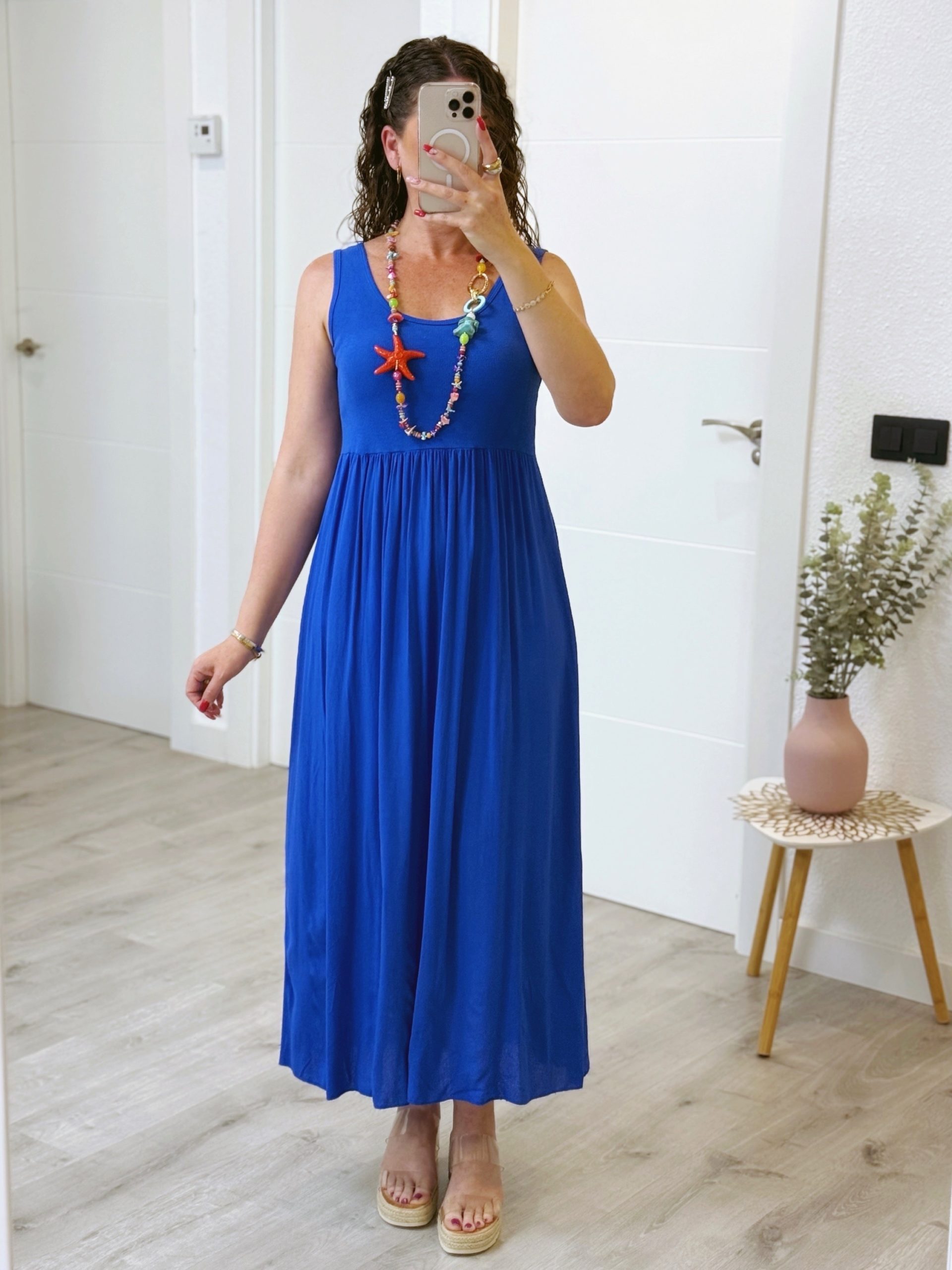 VESTIDO BASIC AZUL