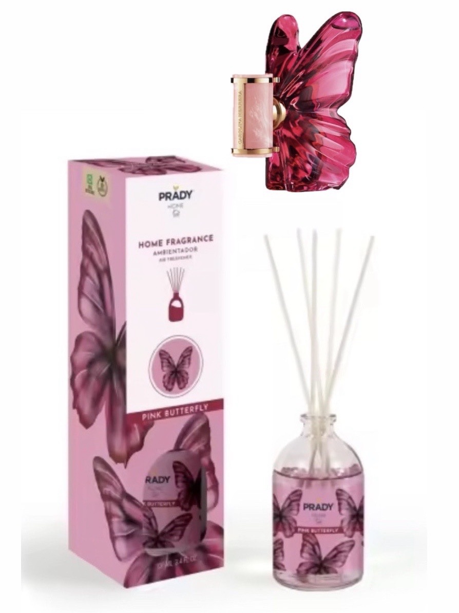 AMBIENTADOR PINK BUTTERFLY - PRADY