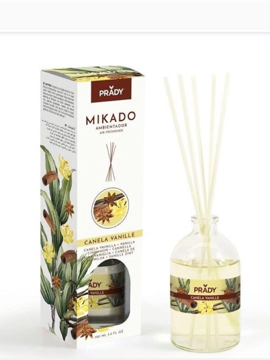 AMBIENTADOR MIKADO CANELA VANILLE - PRADY
