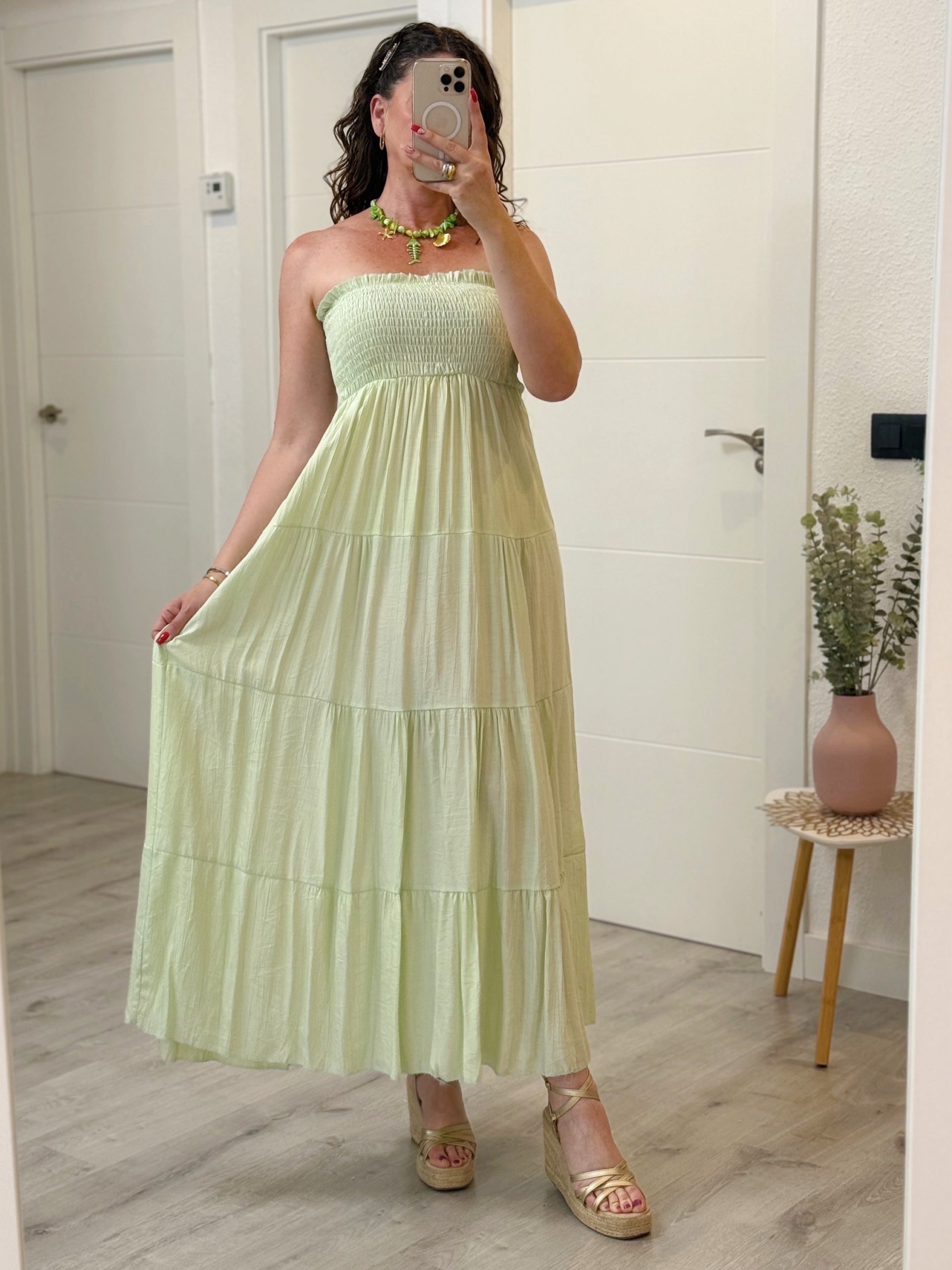 VESTIDO ALONDRA VERDE
