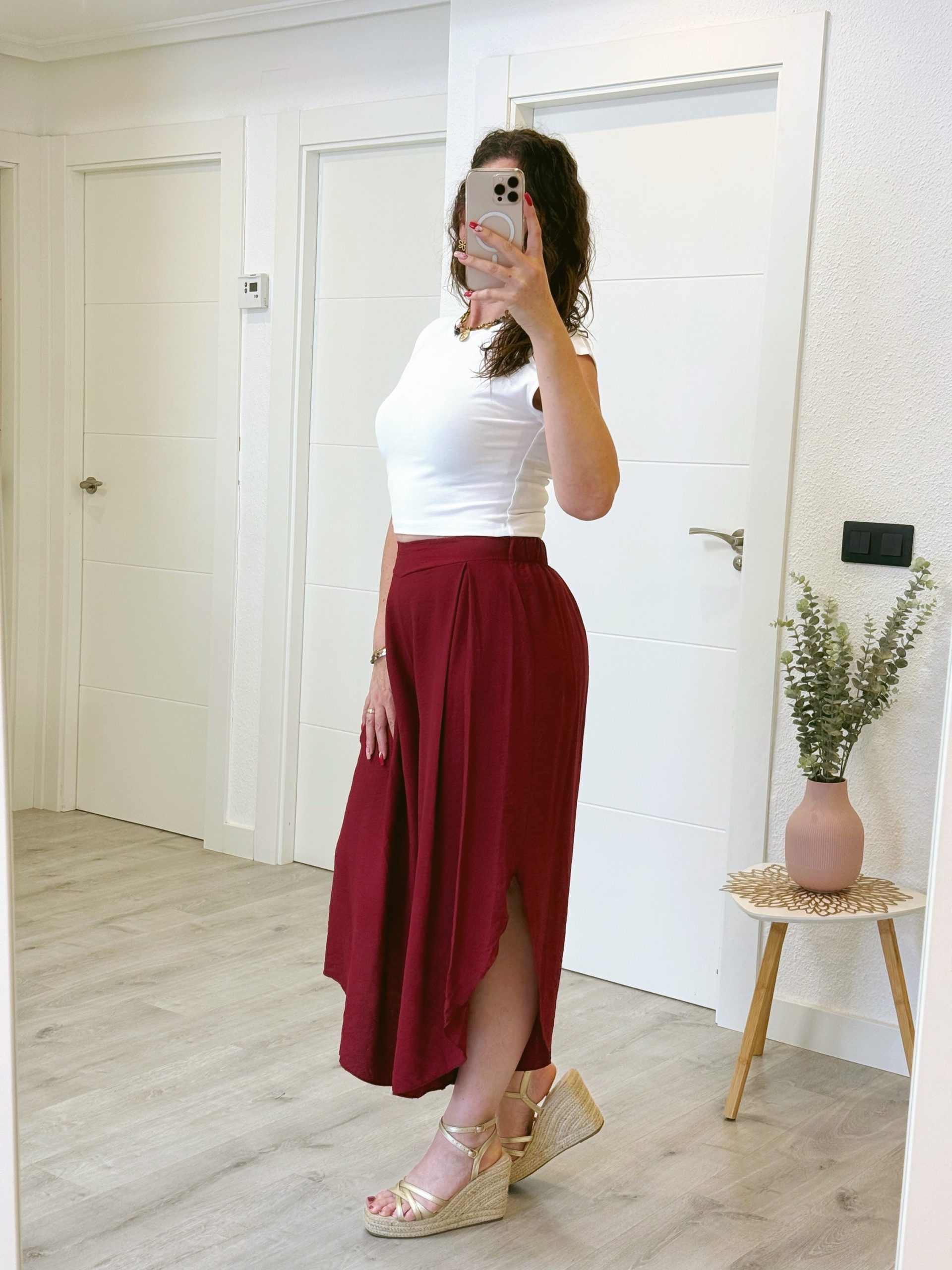 PANTALÓN ZOE GRANATE