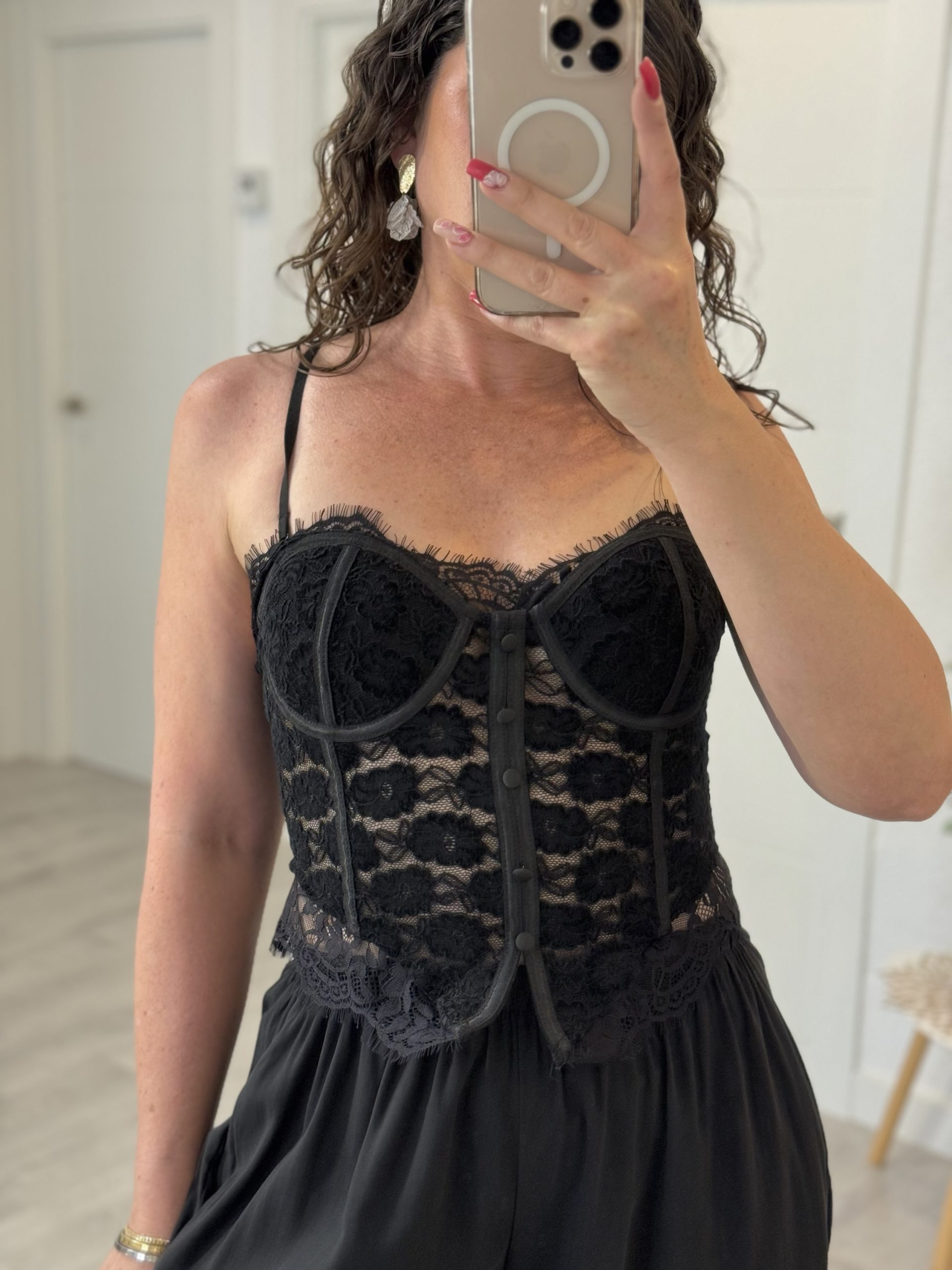 CORSET FANTASY NEGRO