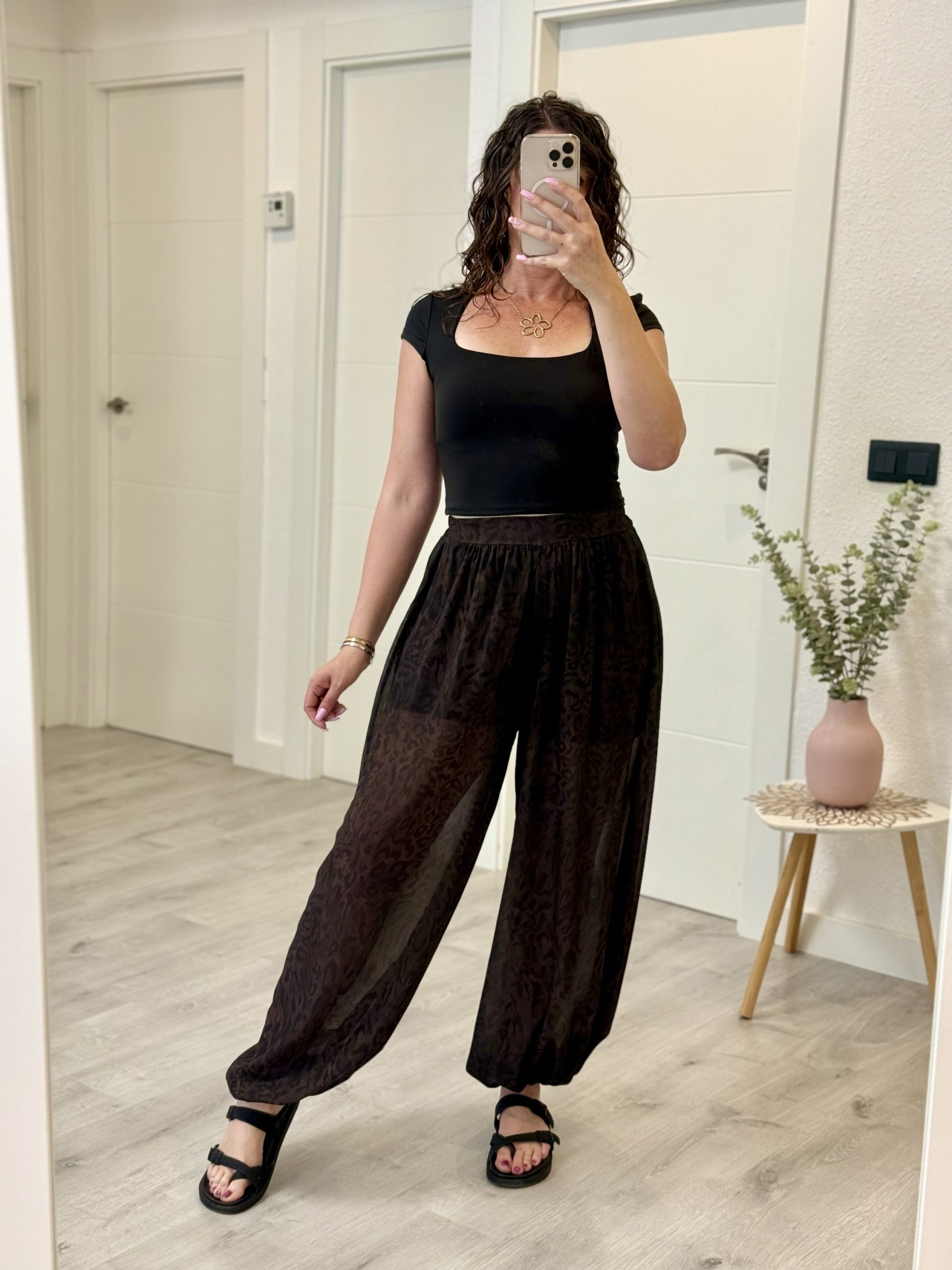 PANTALÓN GLOBO PRINT