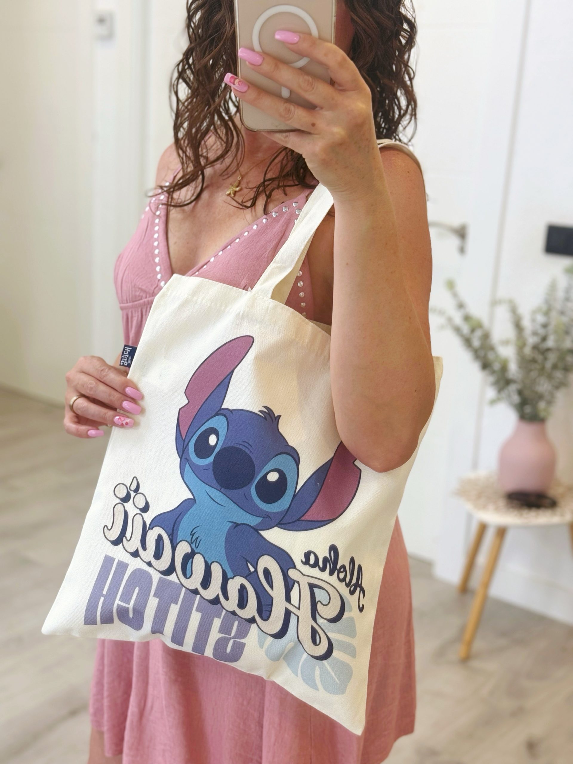 BOLSA DE TELA STITCH