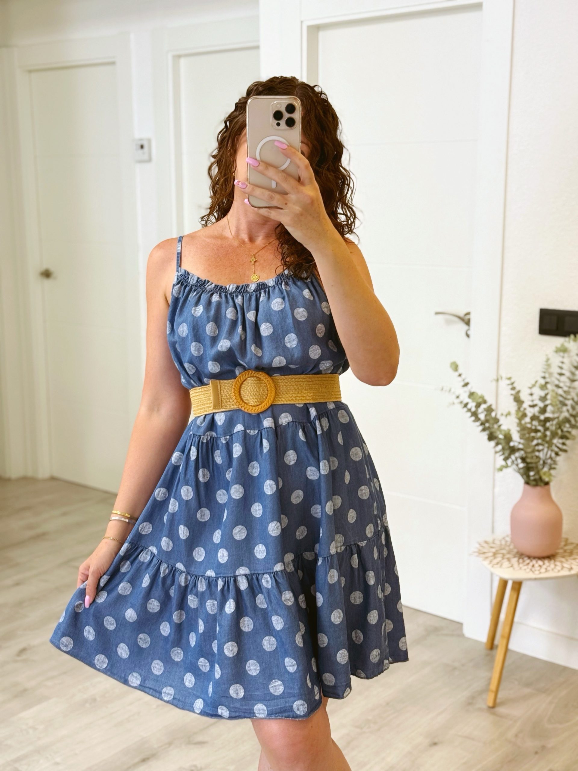 VESTIDO VAQUERO TOPITOS