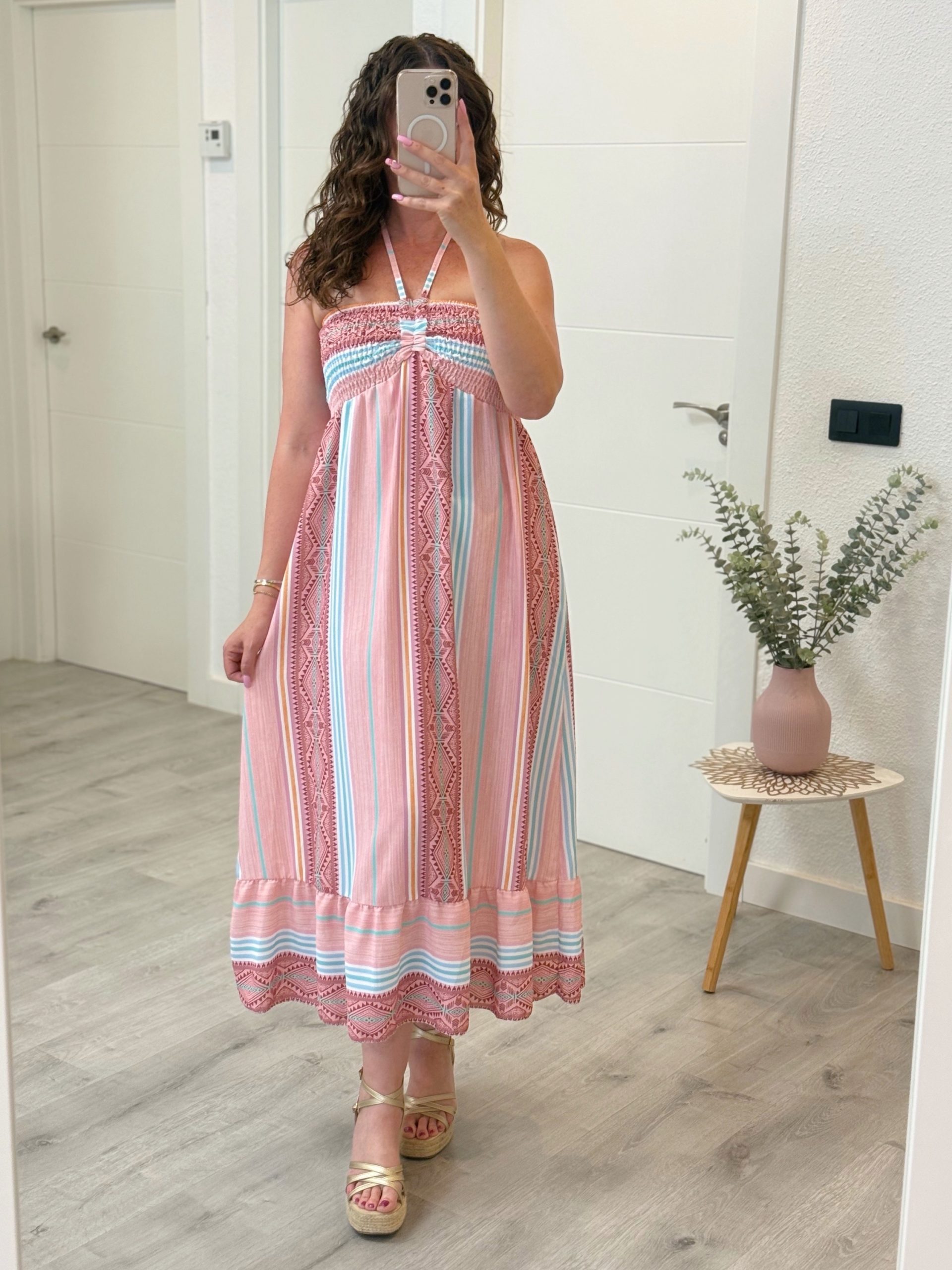 VESTIDO VENUS ROSA