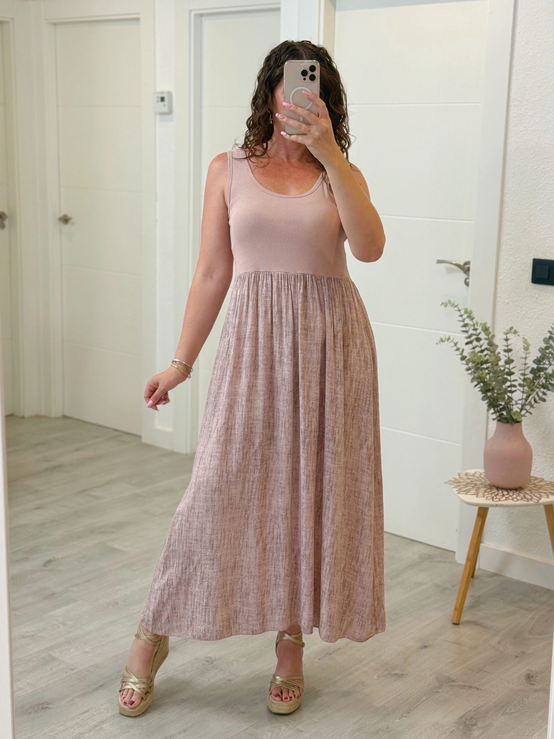VESTIDO BASIC ROSA