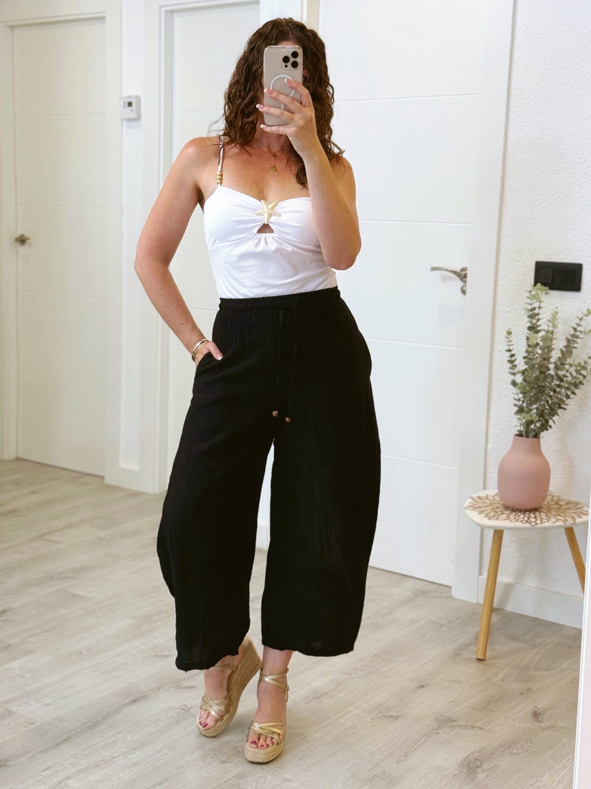 PANTALÓN BALLOON NEGRO