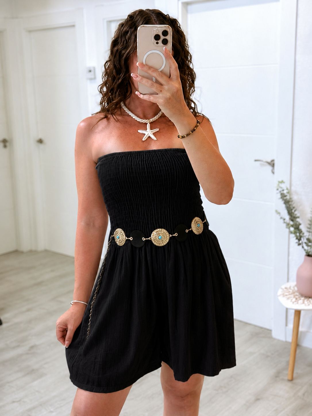 MONO CORTO CARMEN NEGRO