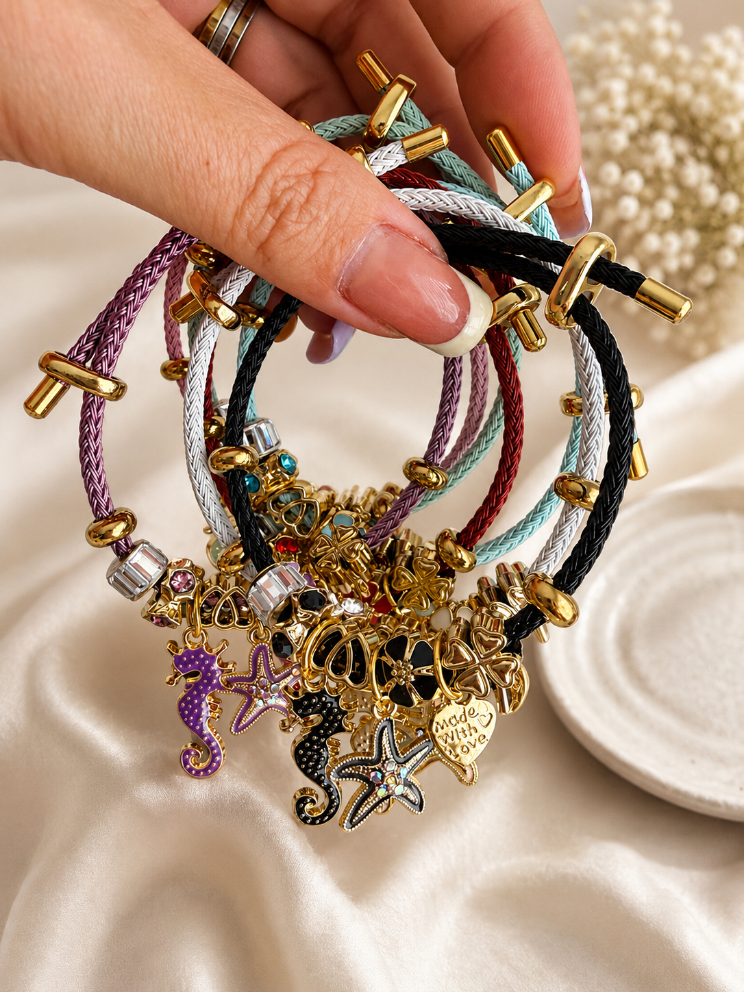 PULSERA ABALORIOS