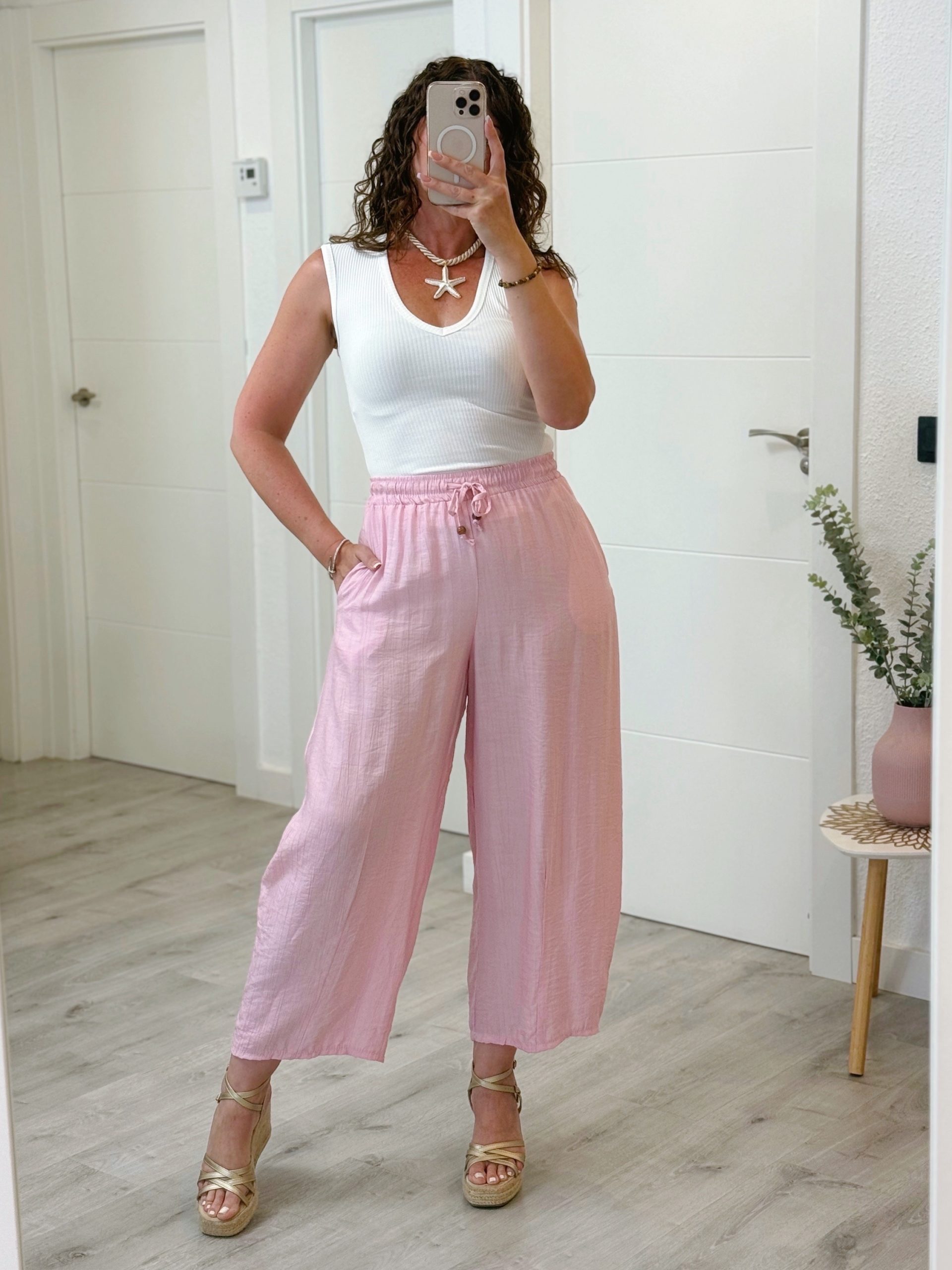 PANTALÓN BALLOON ROSA
