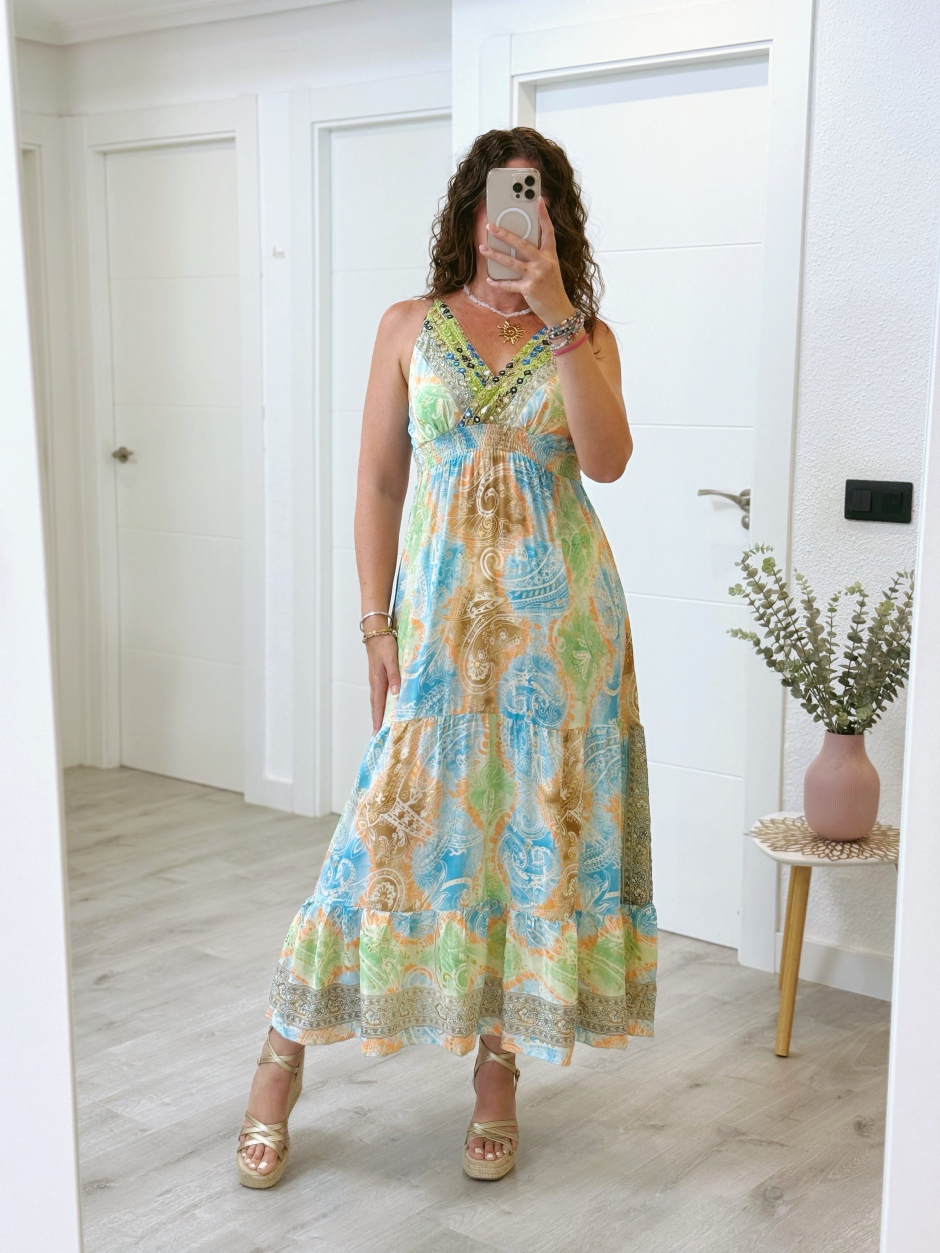 VESTIDO NORA VERDE