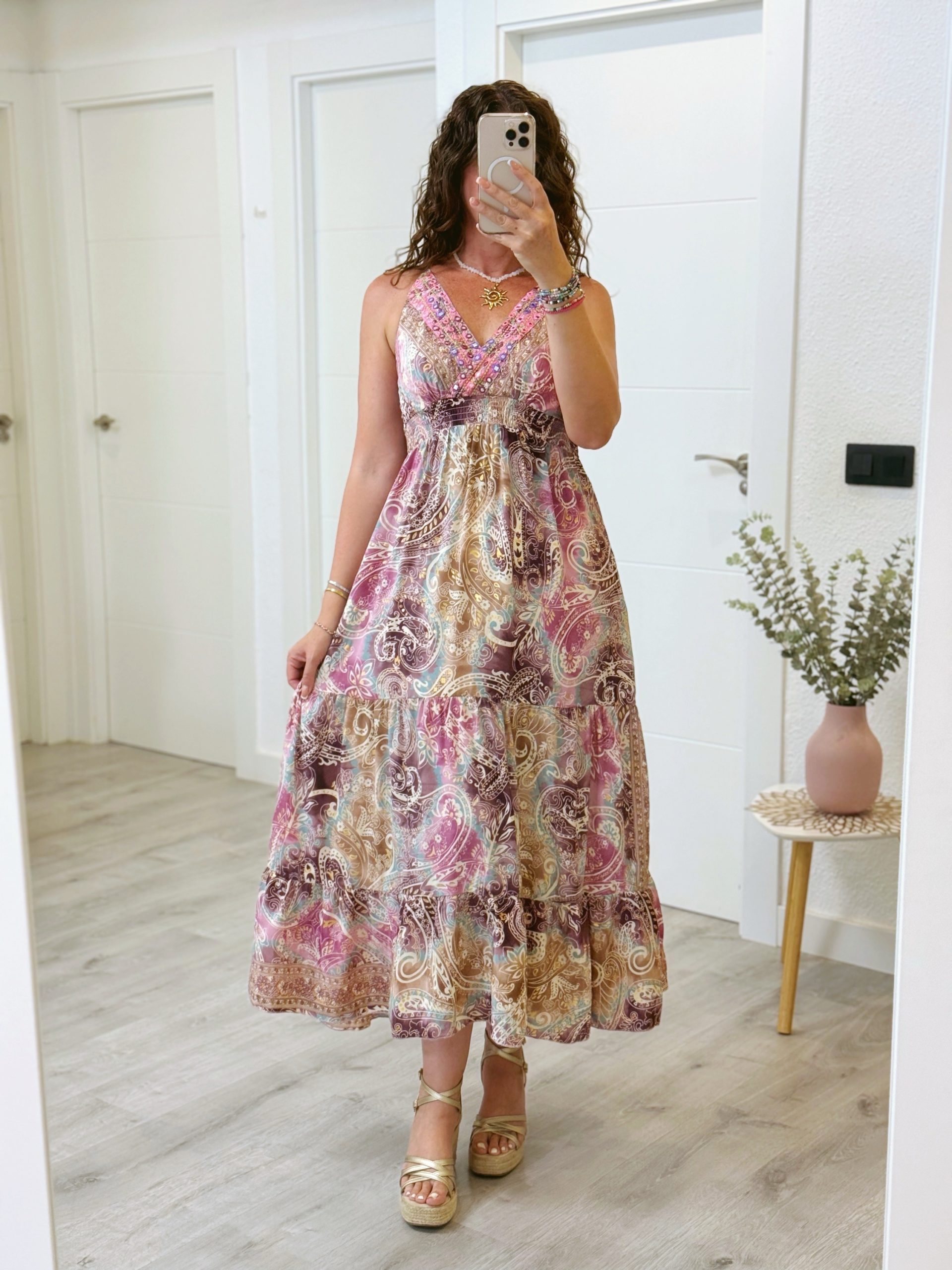 VESTIDO NORA MORADO