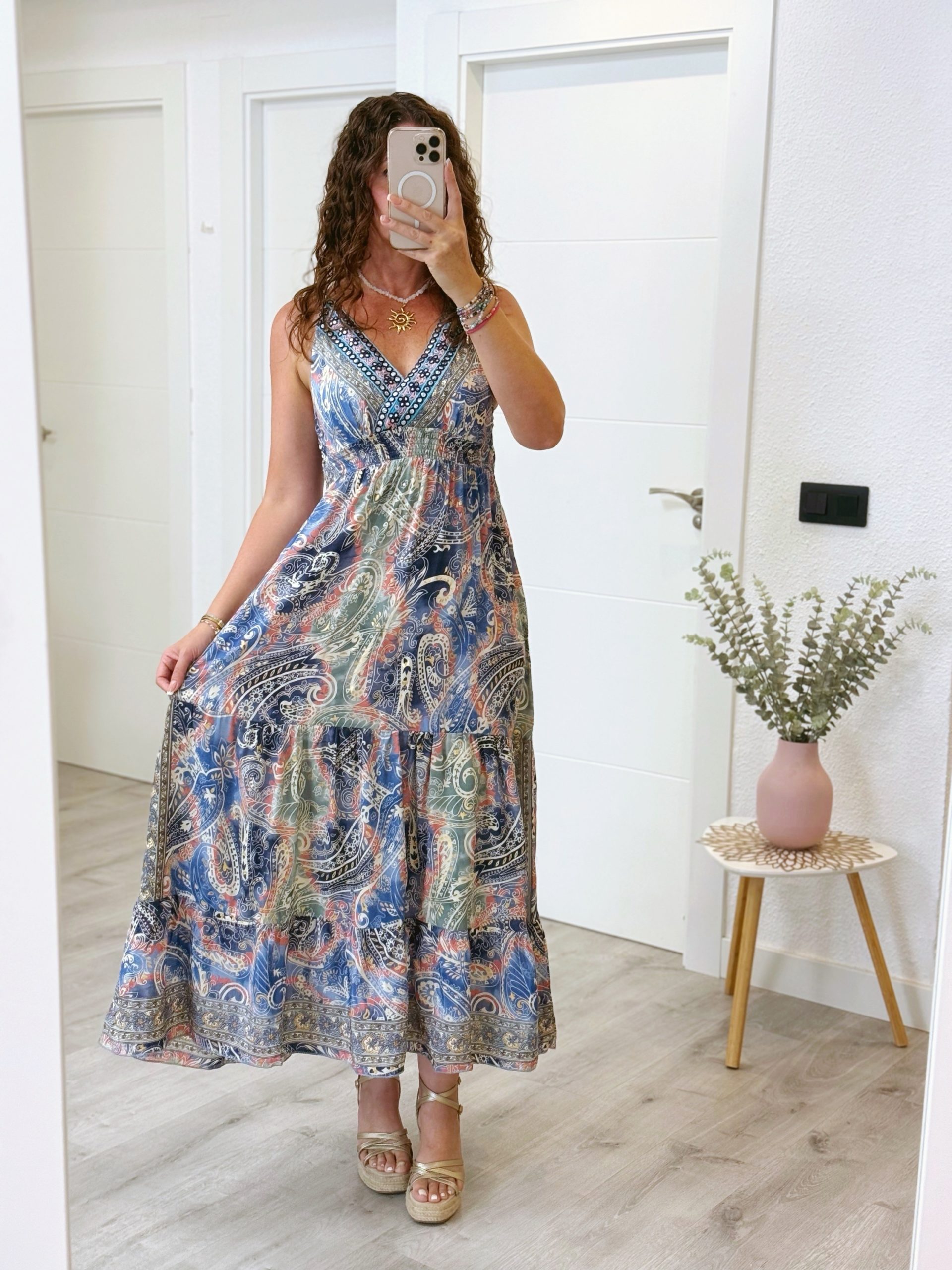 VESTIDO NORA AZUL