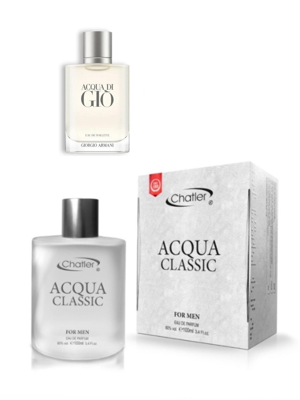 PERFUME ACQUA CLASSIC HOMBRE 100ml - CHATLER