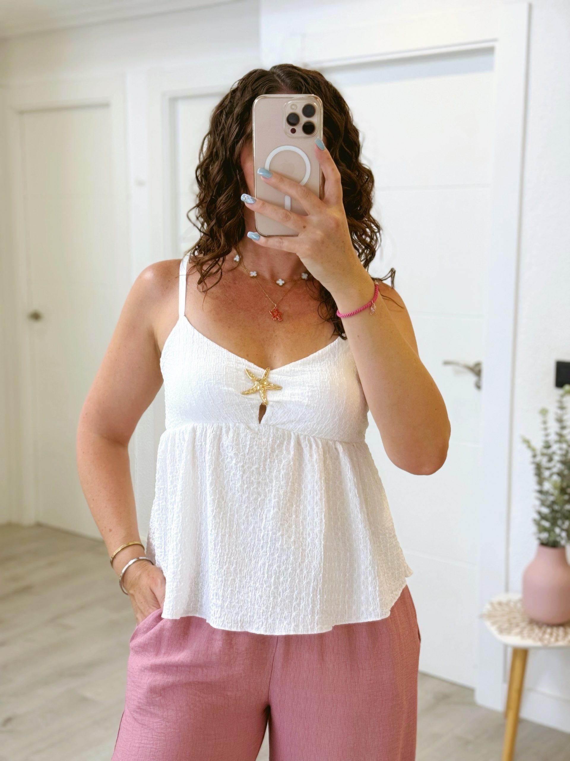 TOP BABULA ESTRELLA BLANCO