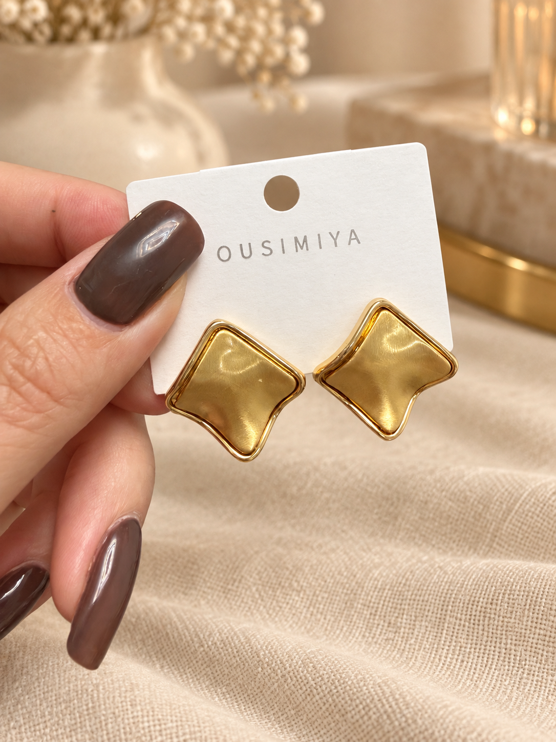 PENDIENTES CLACK - ACERO