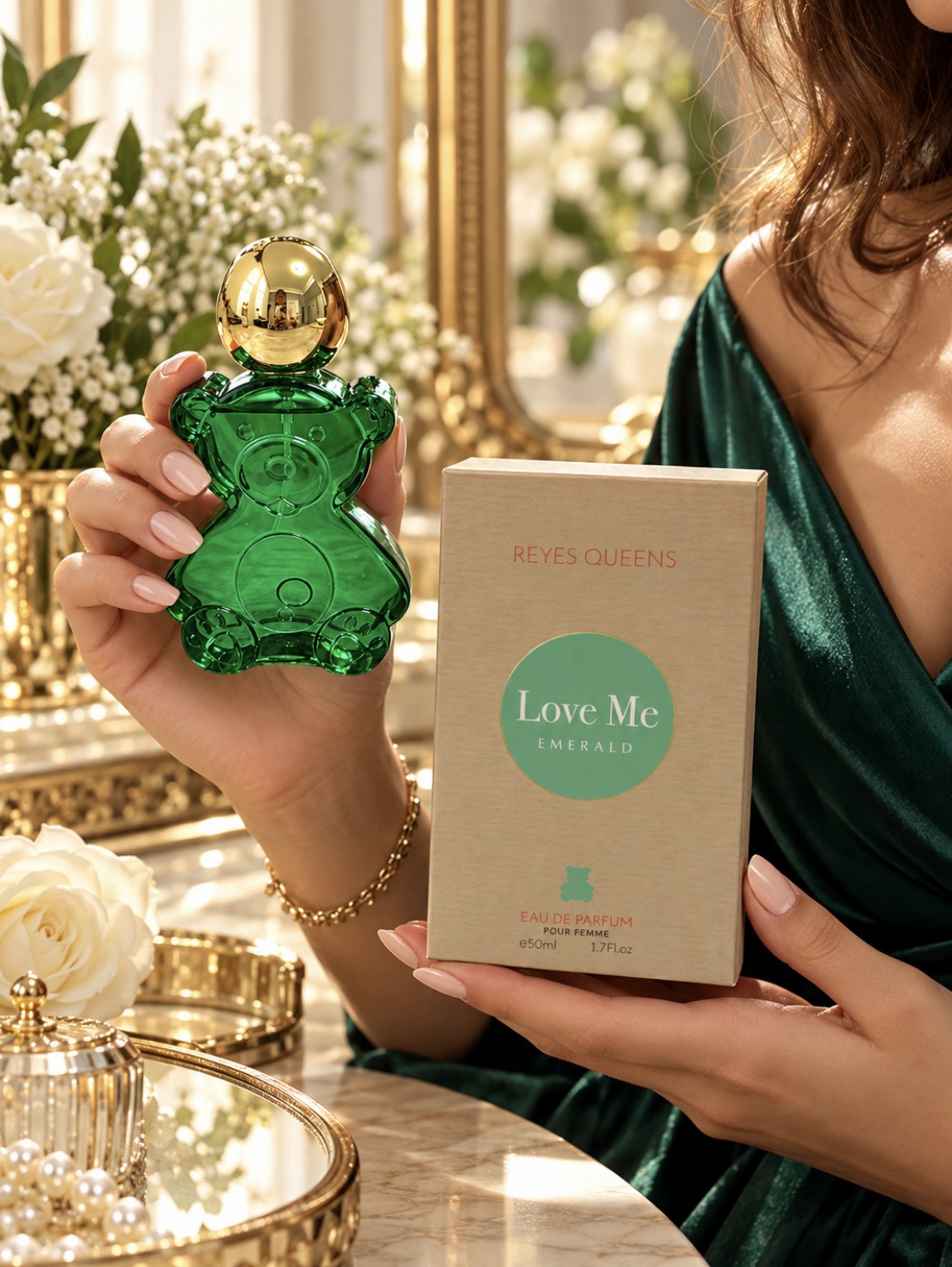 PERFUME LOVE ME EMERALD (TOUS) 50ml - REYES QUEENS
