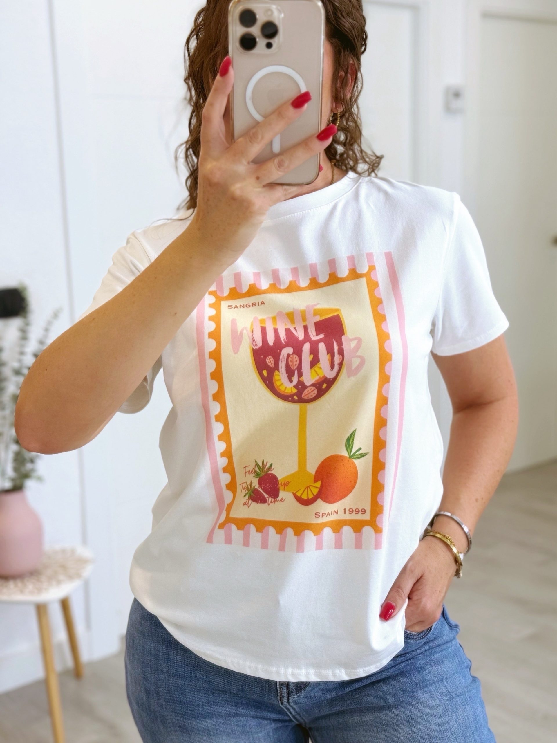 CAMISETA SANGRÍA