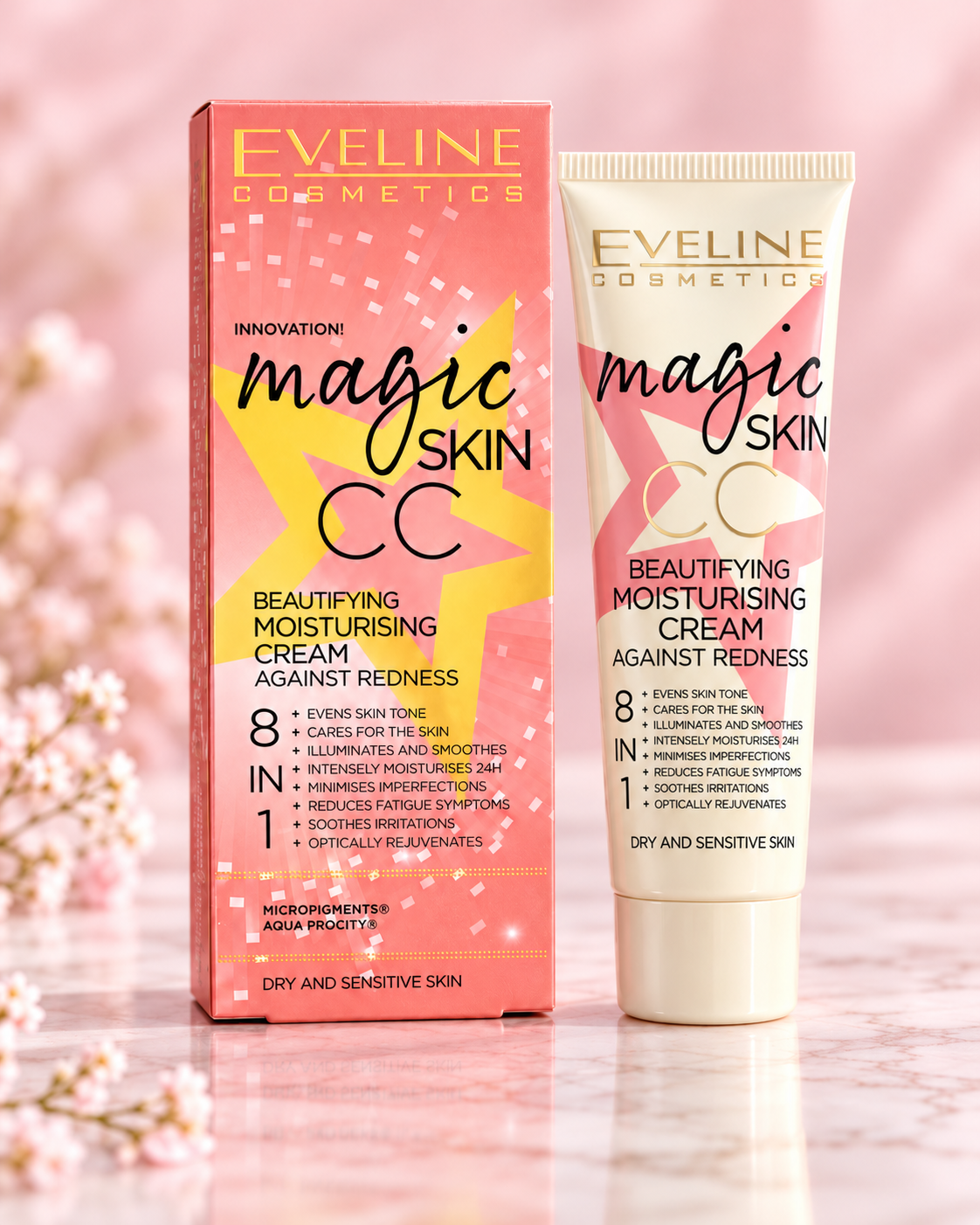 CC CREAM MAGIC SKIN - EVELINE COSMETICS