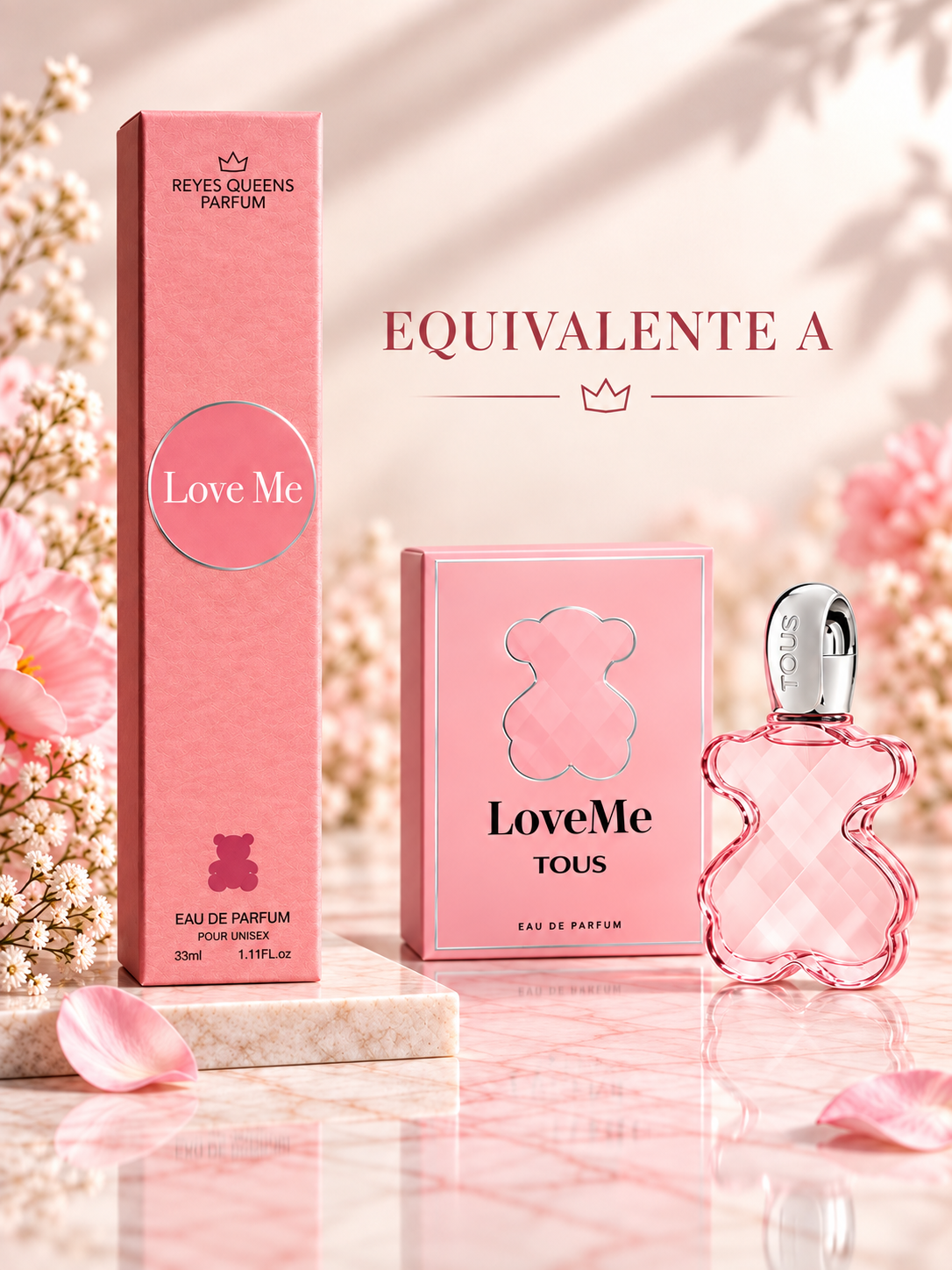 MINI PERFUME LOVE ME (TOUS) 33ml - REYES QUEENS